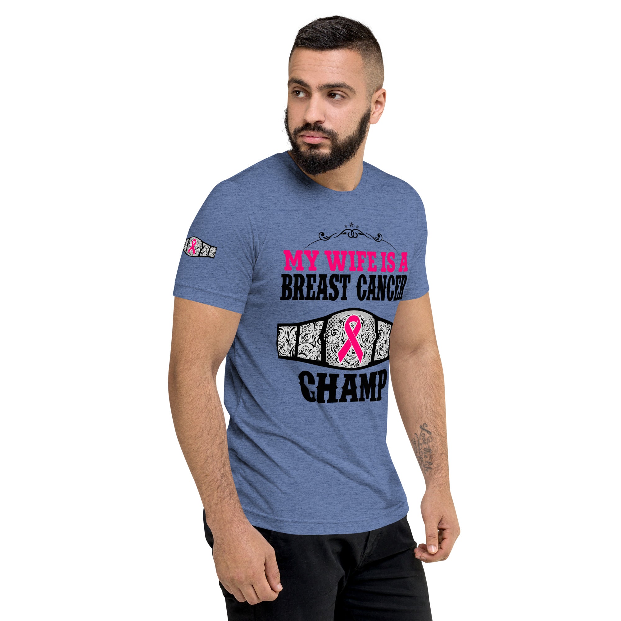 "My Wife Is A Breast Cancer Champ" T-Shirt Collection