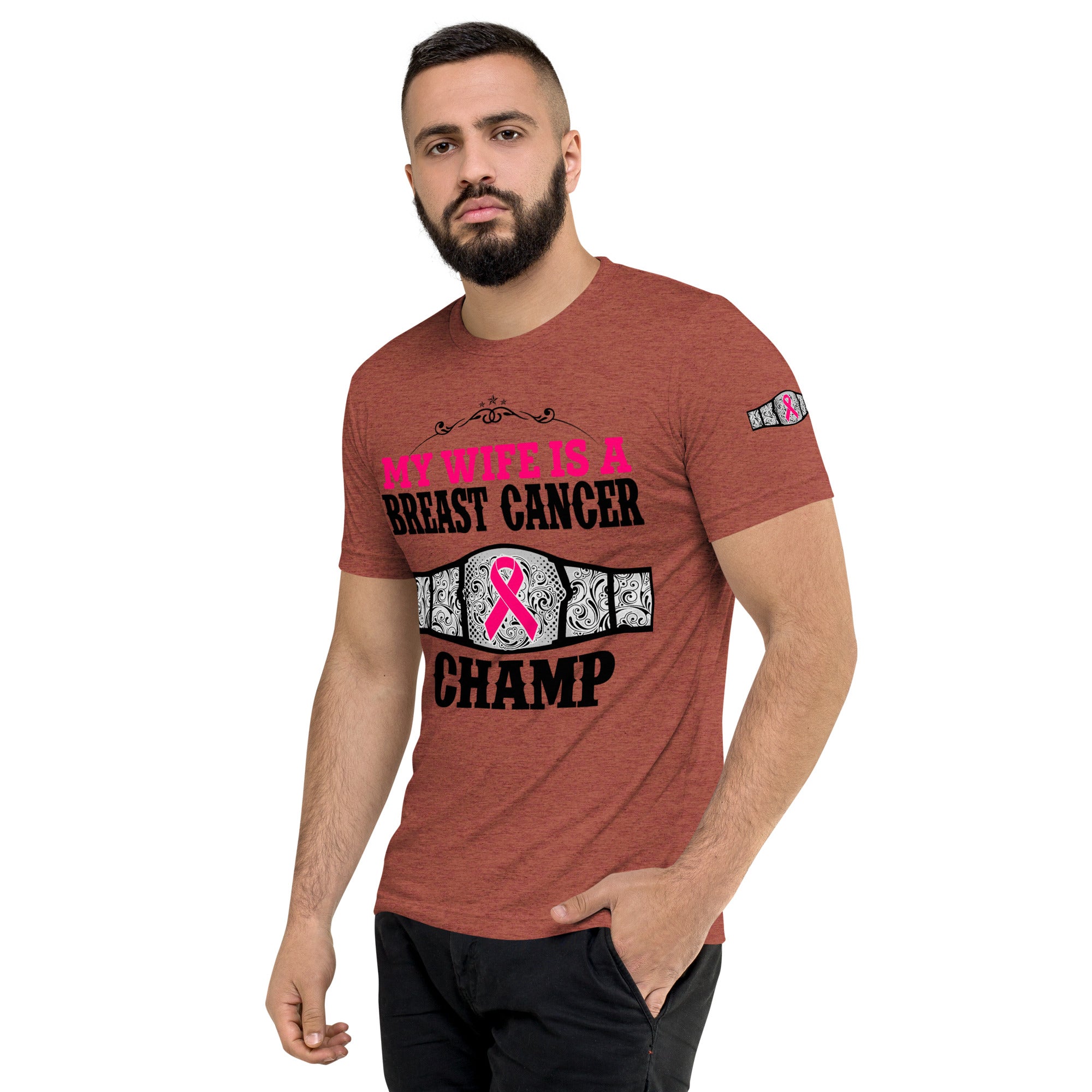 "My Wife Is A Breast Cancer Champ" T-Shirt Collection