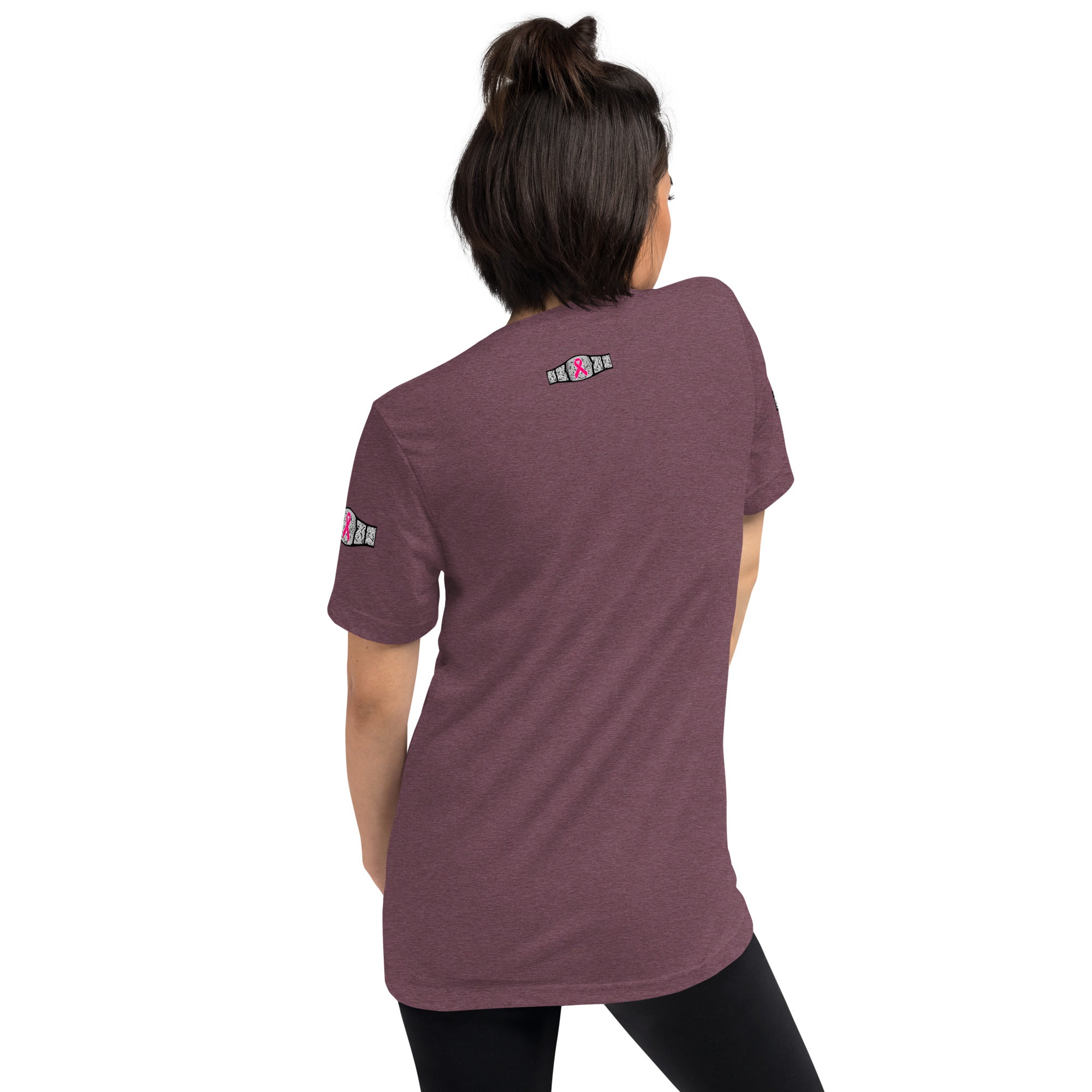 "I Am A Breast Cancer Champion" Short sleeve t-shirt