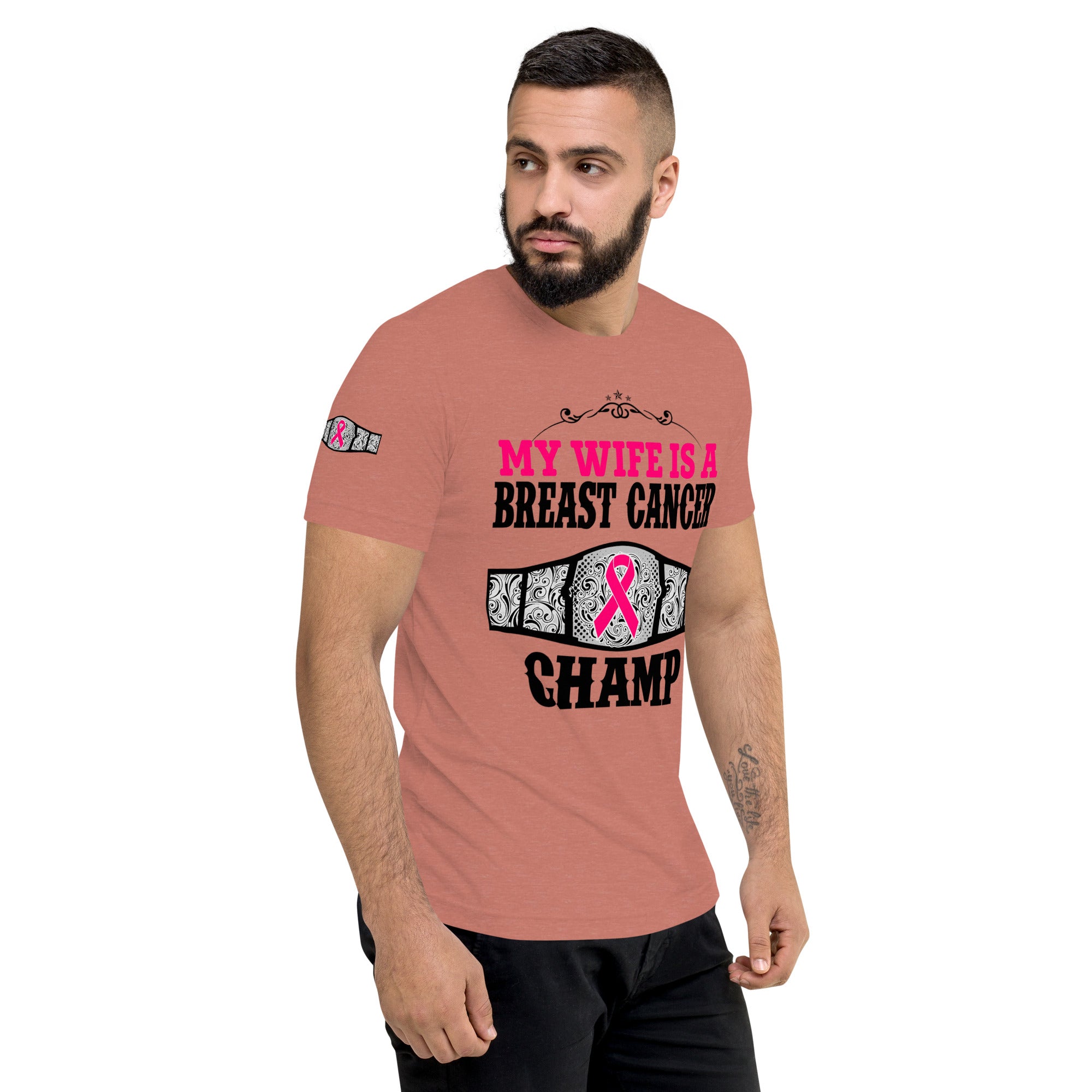 "My Wife Is A Breast Cancer Champ" T-Shirt Collection