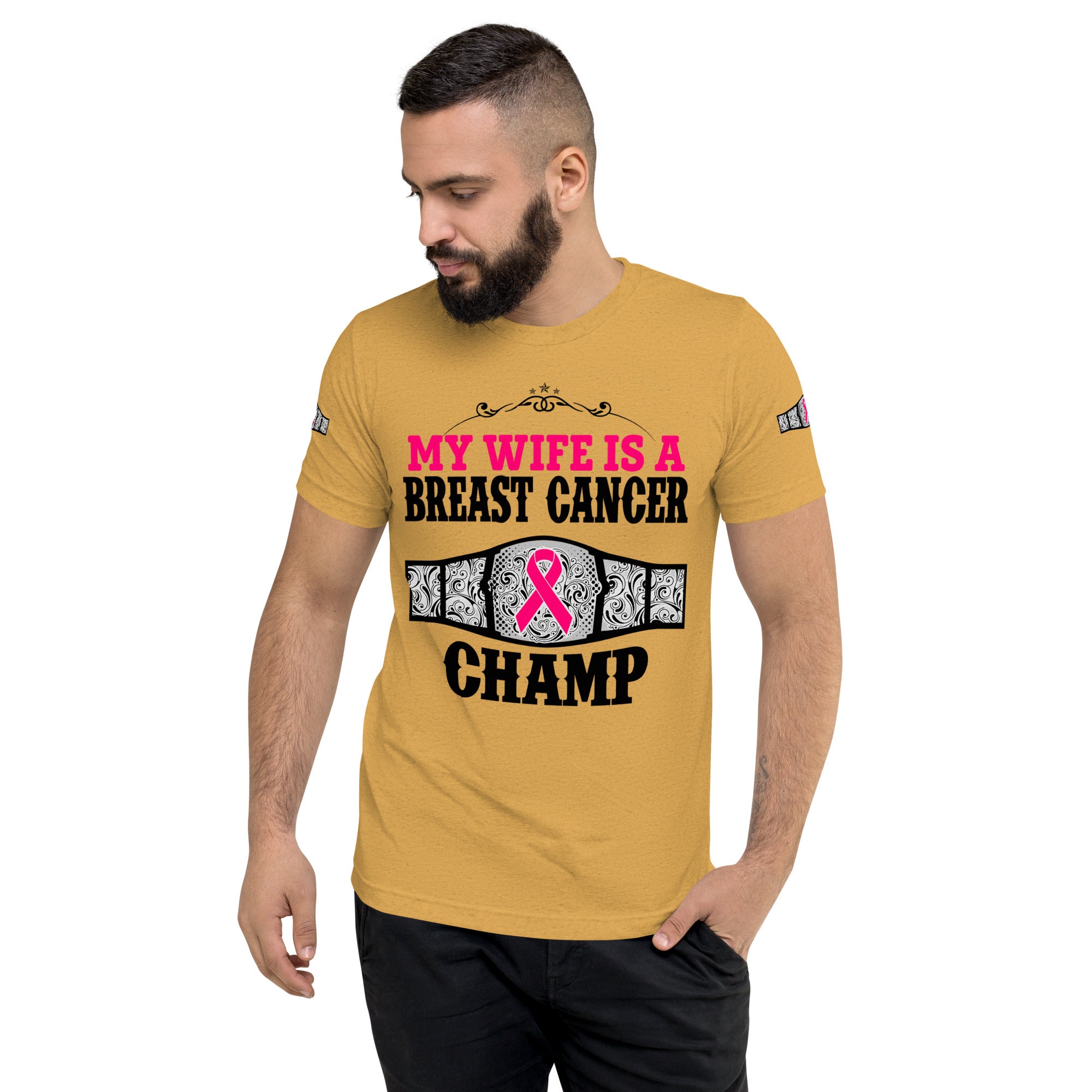 "My Wife Is A Breast Cancer Champ" T-Shirt Collection