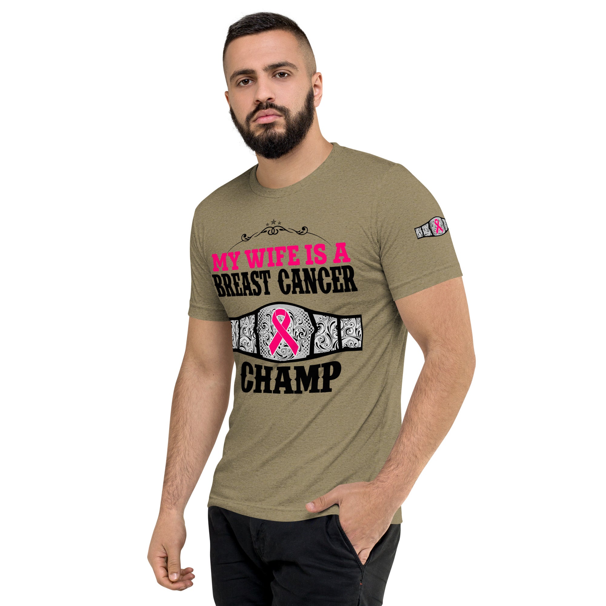 "My Wife Is A Breast Cancer Champ" T-Shirt Collection