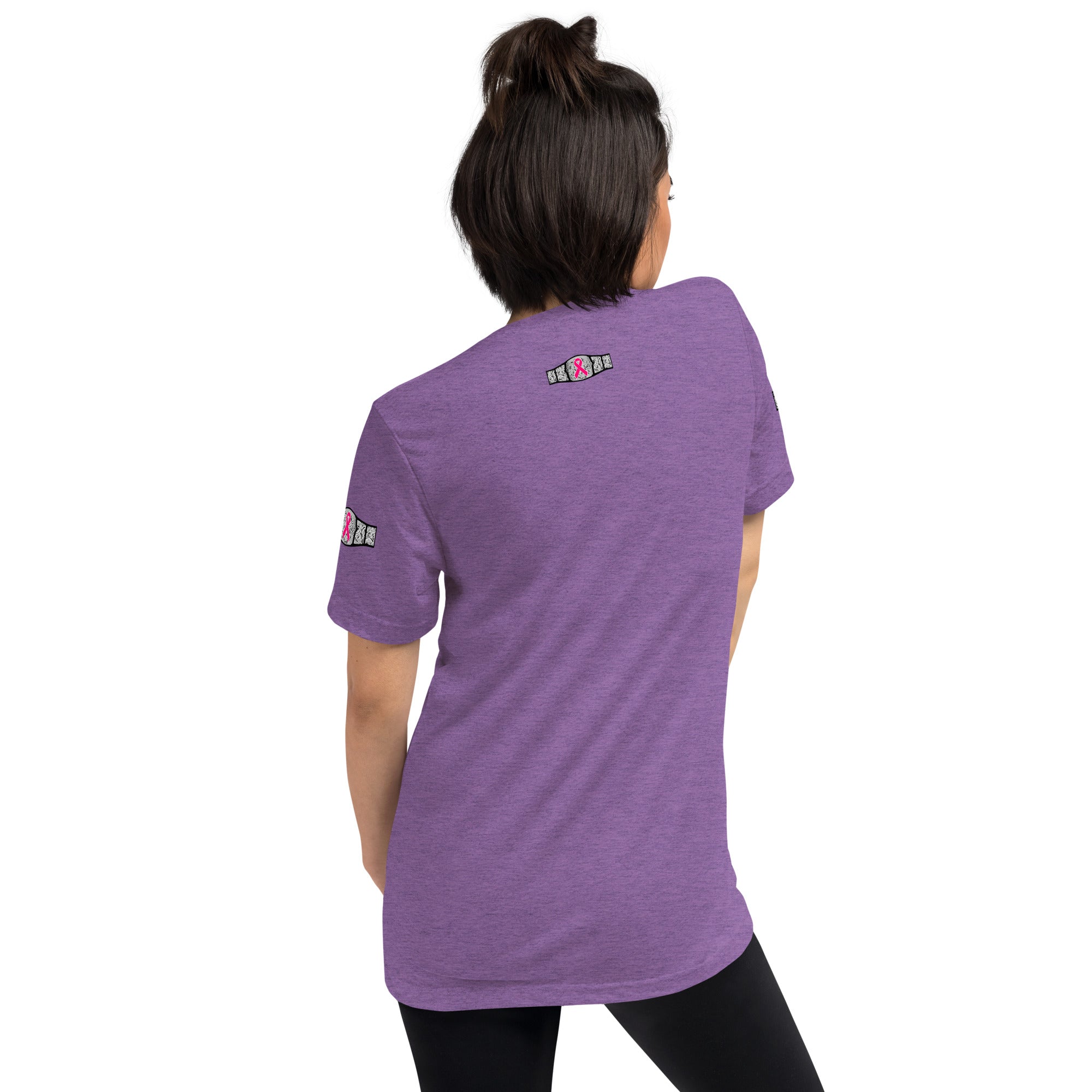 "I Am A Breast Cancer Champion" Short sleeve t-shirt