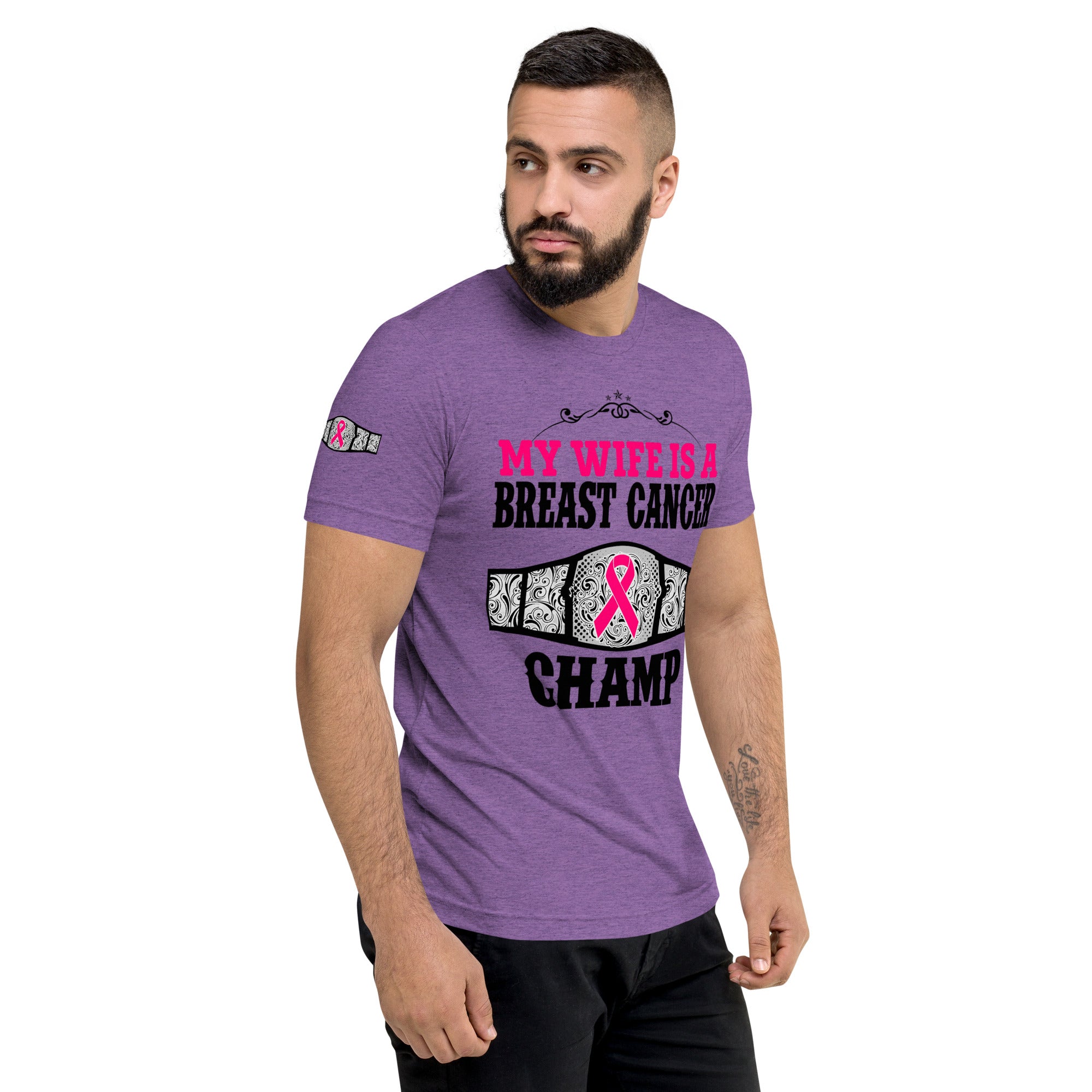 "My Wife Is A Breast Cancer Champ" T-Shirt Collection