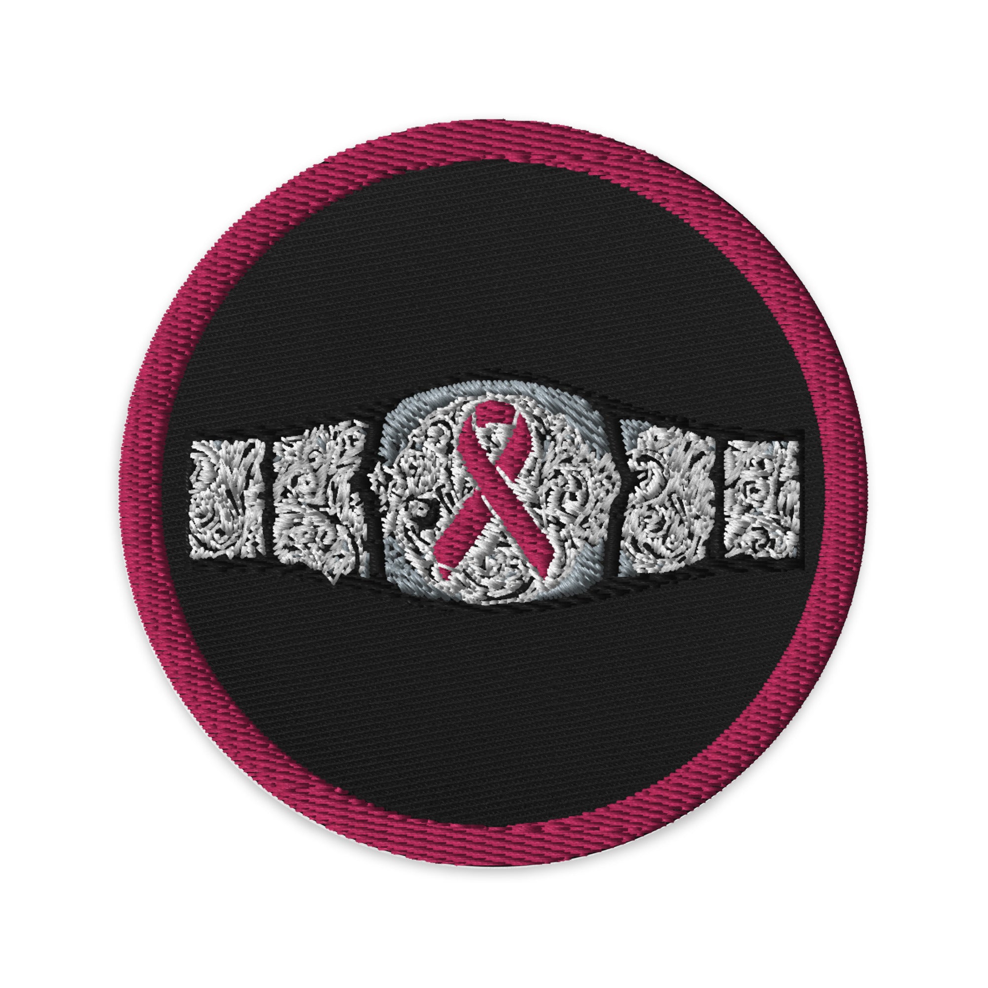 "Breast Cancer Champ" Embroidered Patch