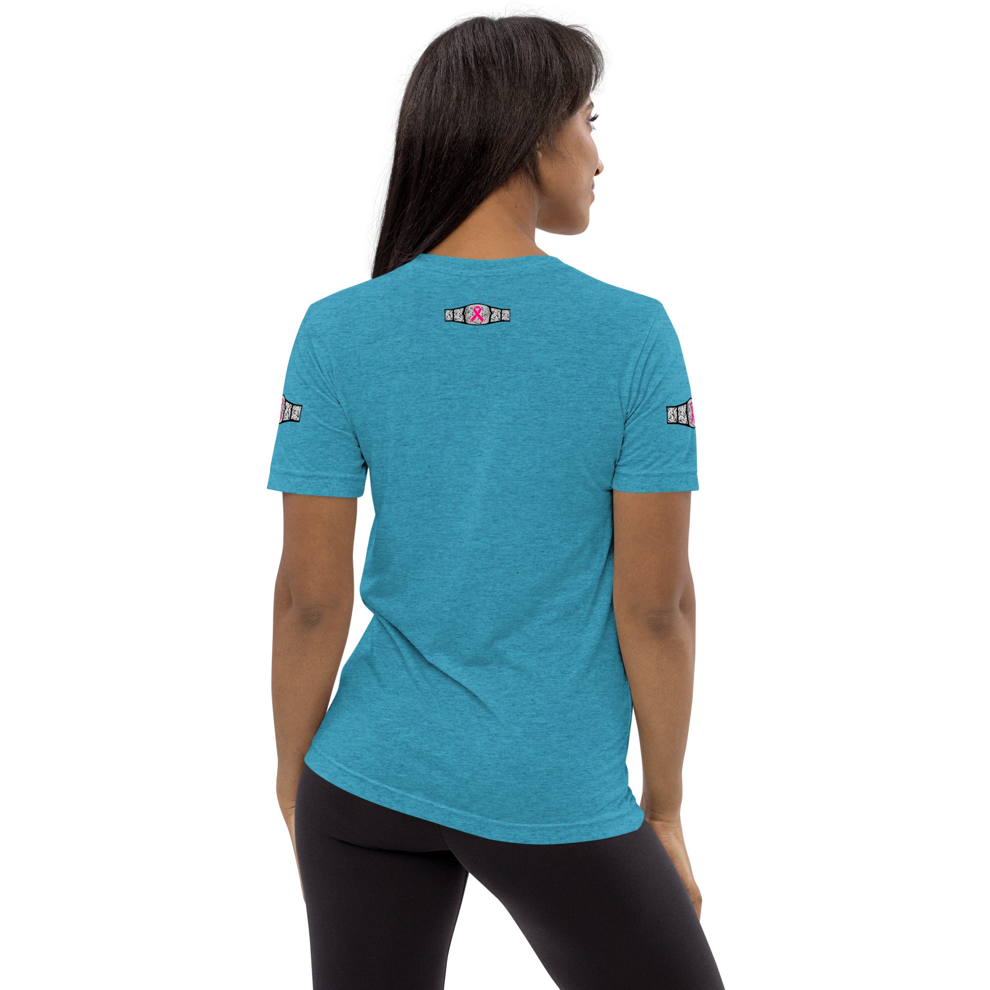 "My Sister Is A Breast Cancer Champ" Tri-Blend T-Shirt
