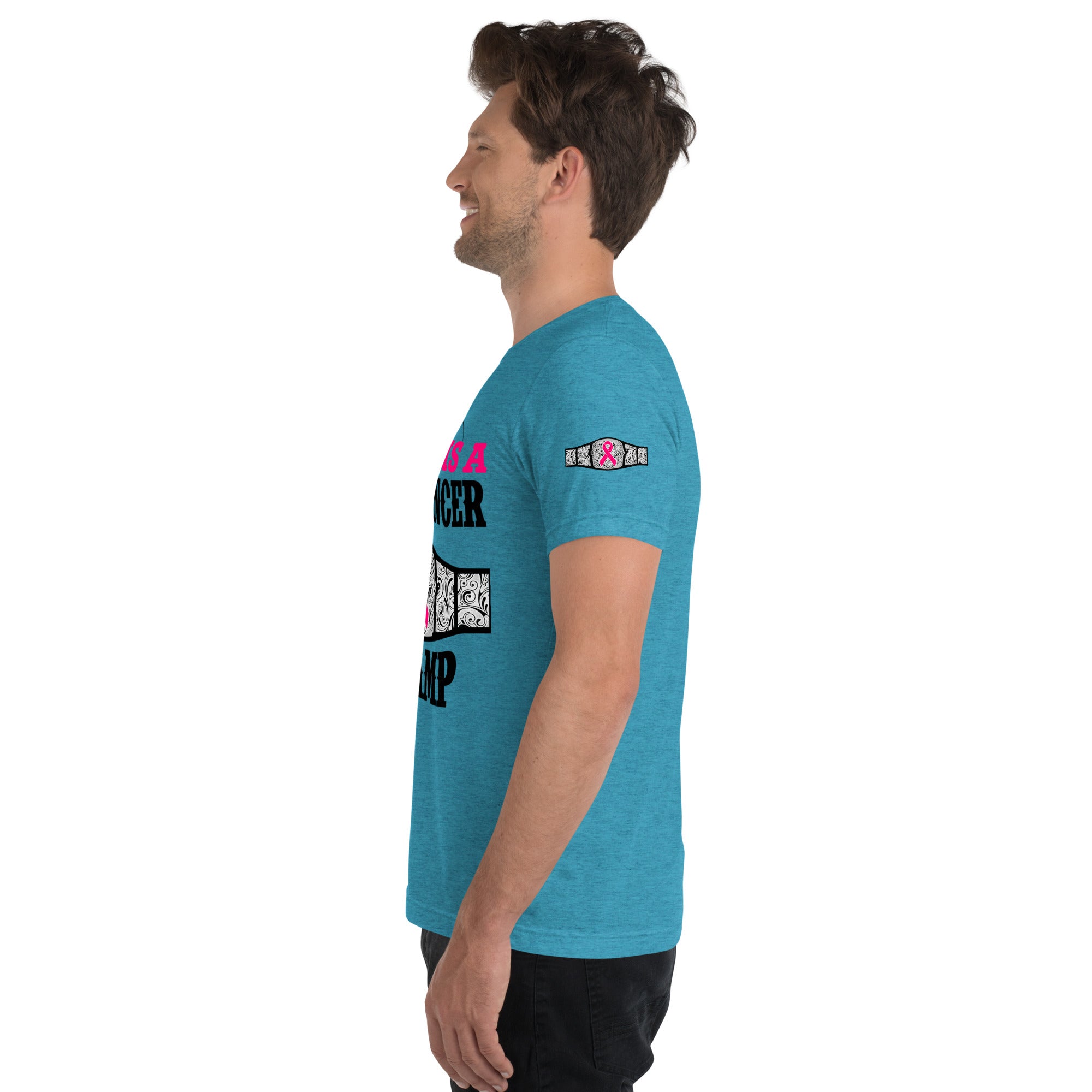 "My Granny Is A Breast Cancer Champ" Tri-Blend T-Shirt