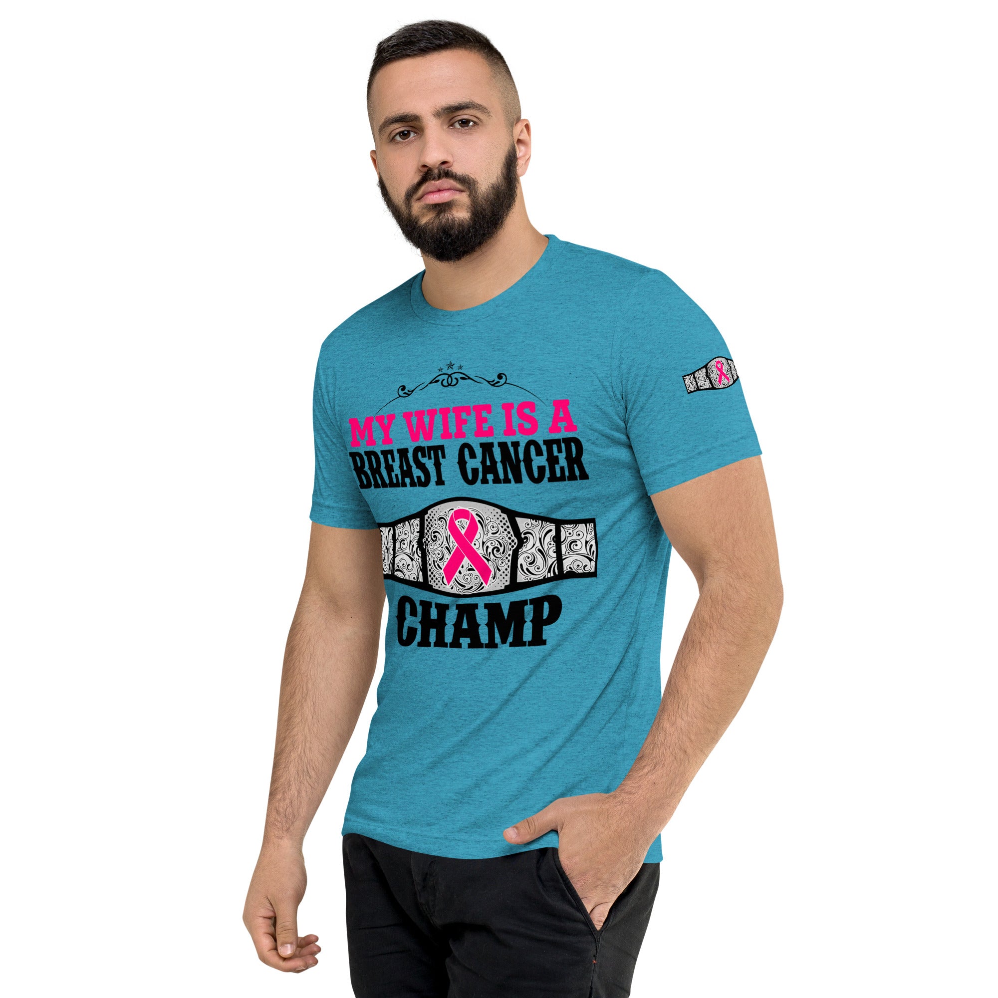 "My Wife Is A Breast Cancer Champ" T-Shirt Collection