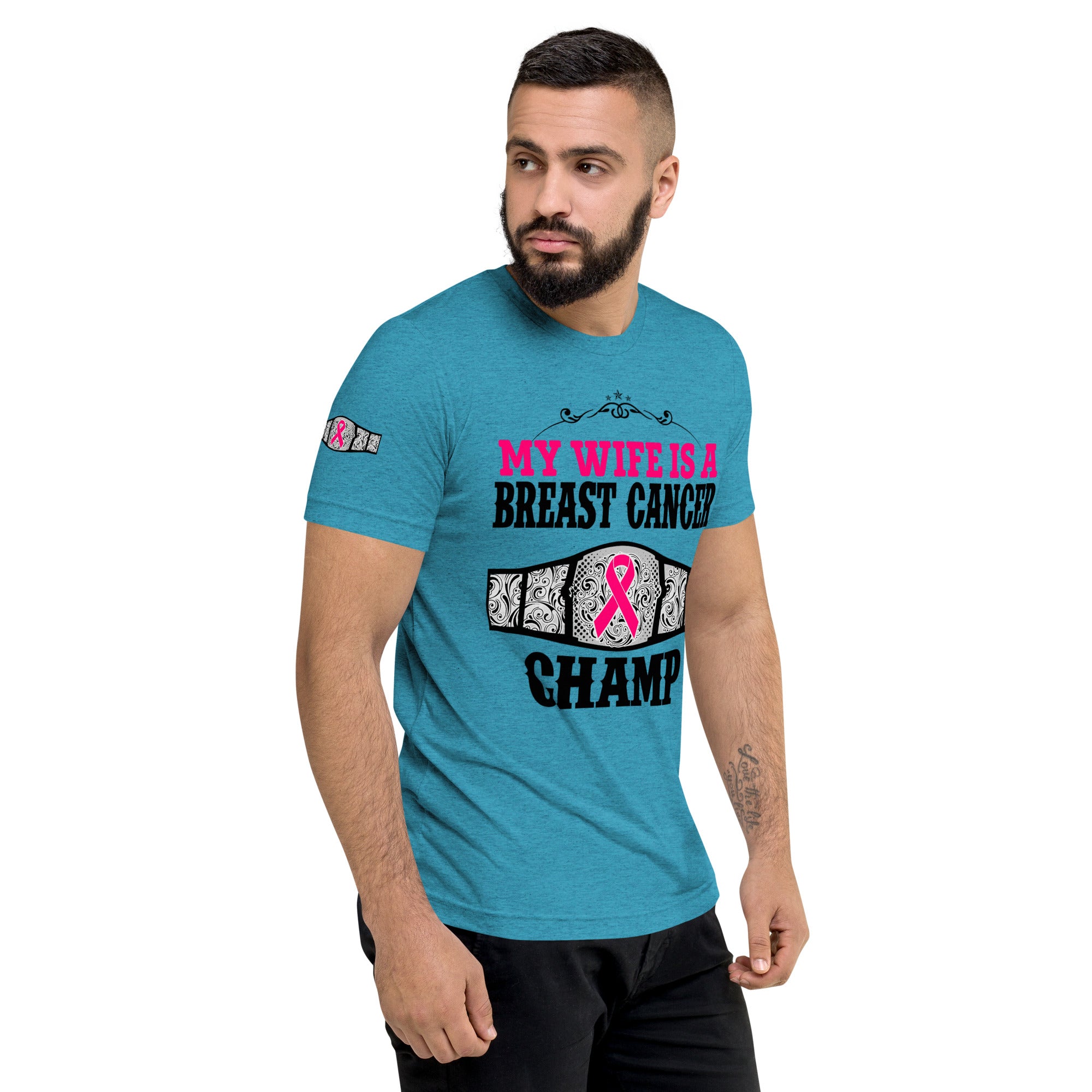 "My Wife Is A Breast Cancer Champ" T-Shirt Collection