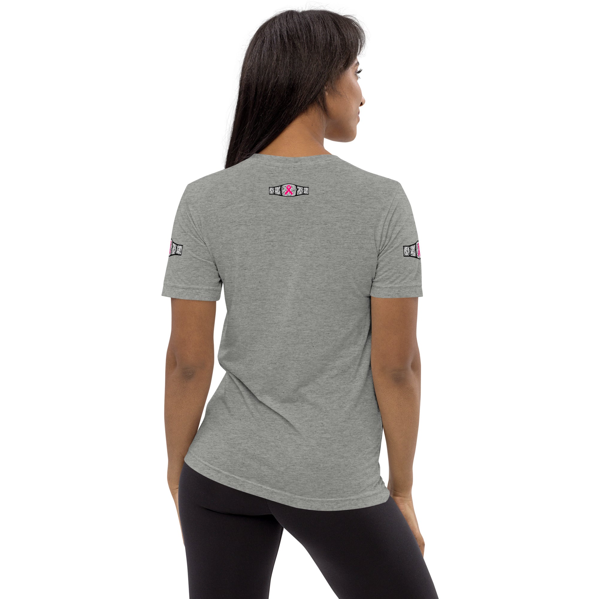 "My Sister Is A Breast Cancer Champ" Tri-Blend T-Shirt