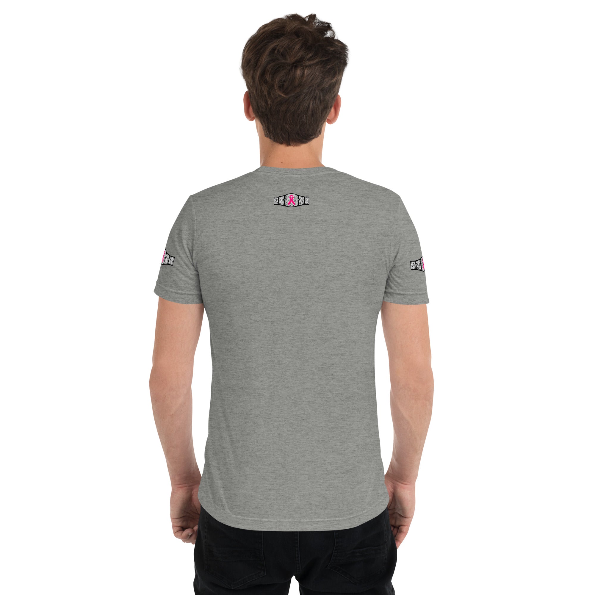 "My Granny Is A Breast Cancer Champ" Tri-Blend T-Shirt