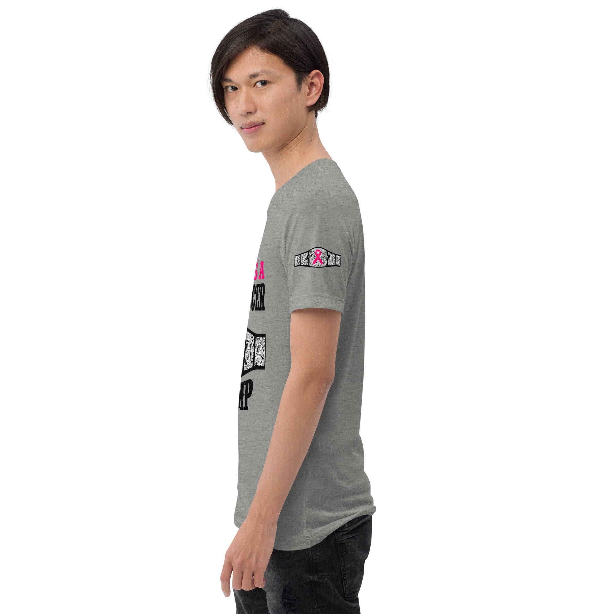 "My Cousin Is A Breast Cancer Champ" Tri-Blend T-Shirt