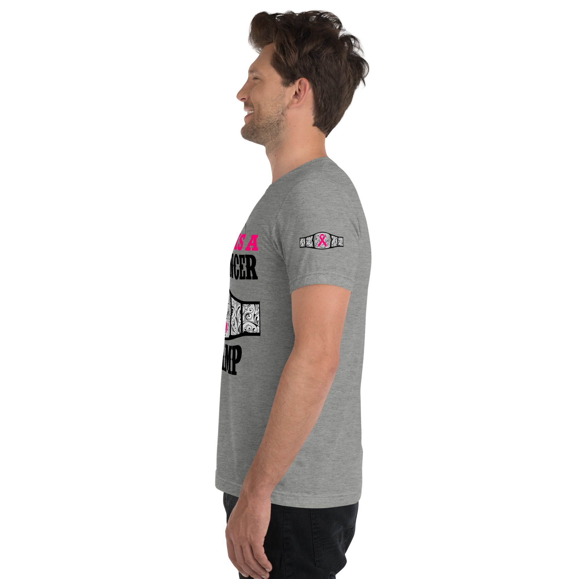 "My Granny Is A Breast Cancer Champ" Tri-Blend T-Shirt
