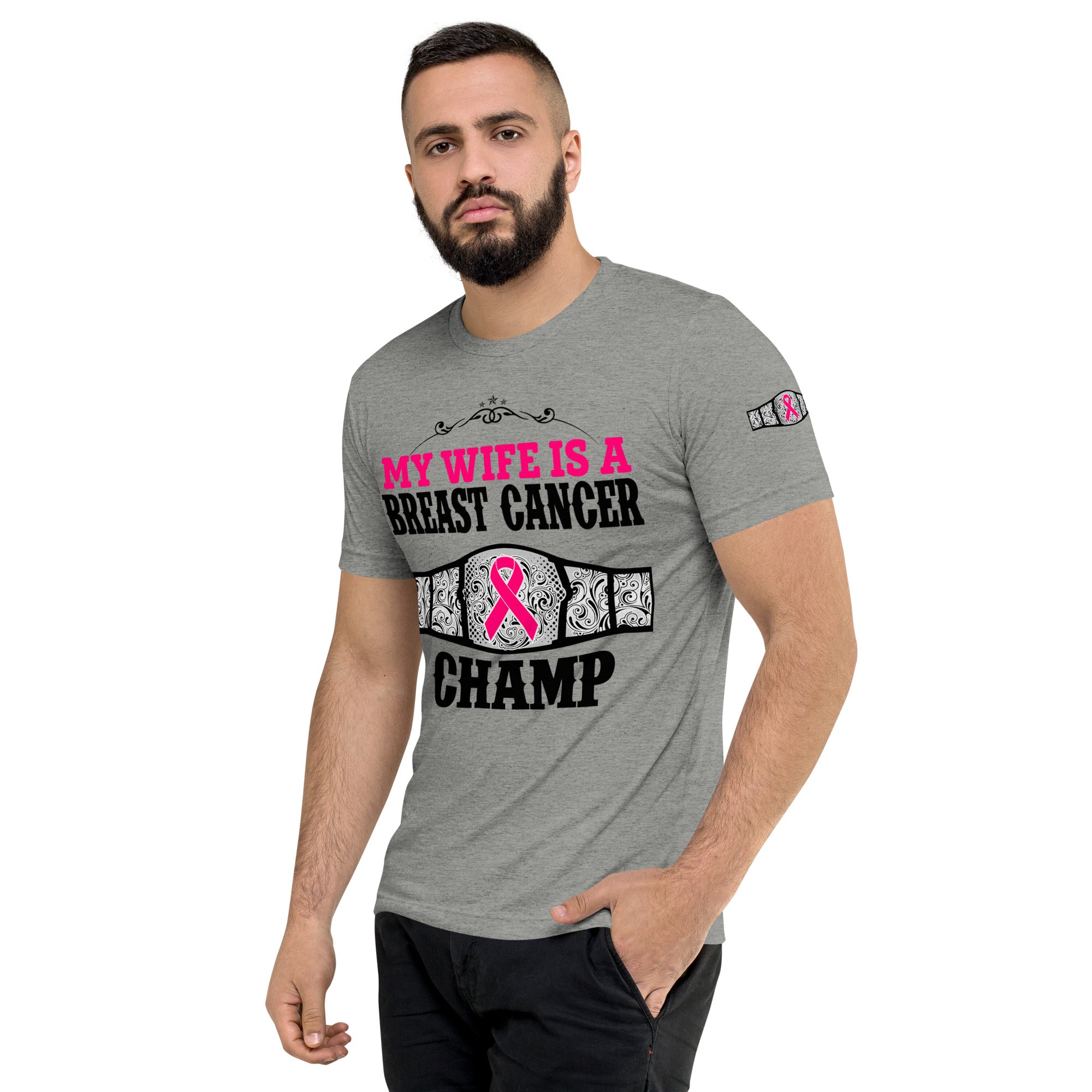 "My Wife Is A Breast Cancer Champ" T-Shirt Collection