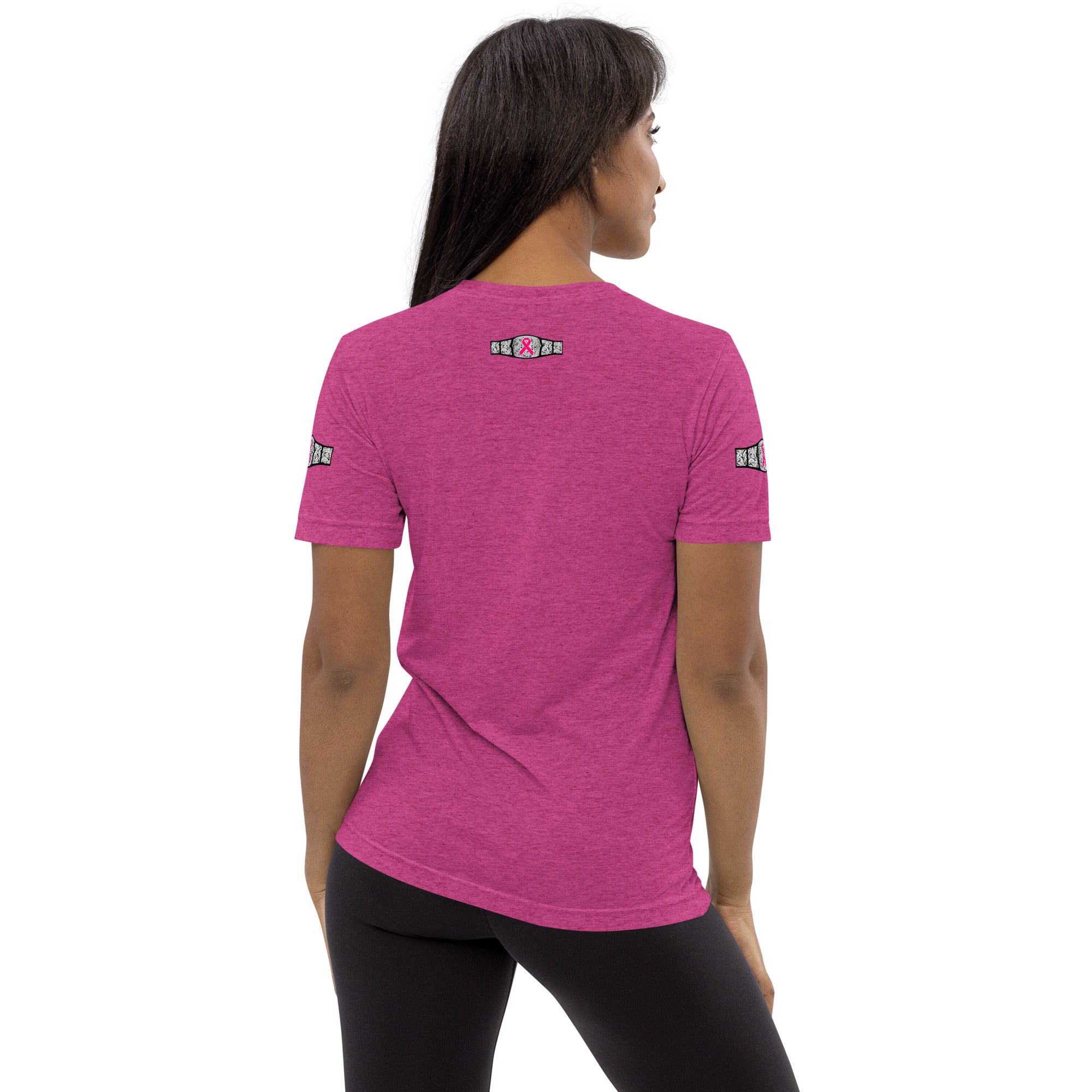 "My Sister Is A Breast Cancer Champ" Tri-Blend T-Shirt