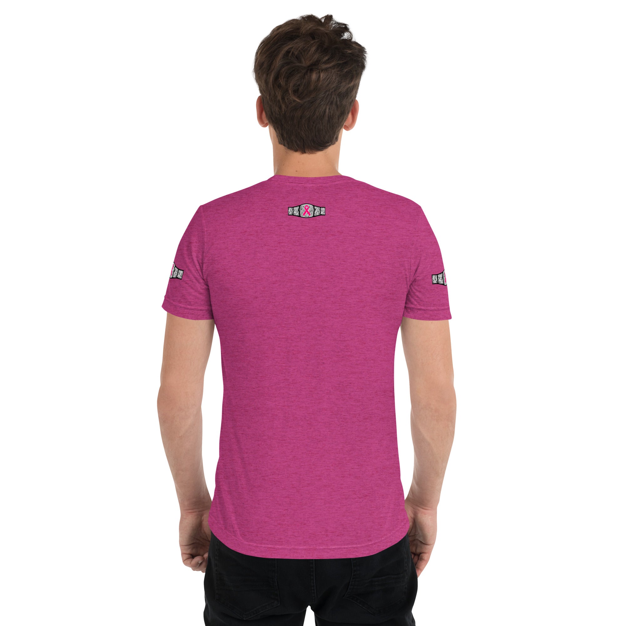 "My Granny Is A Breast Cancer Champ" Tri-Blend T-Shirt