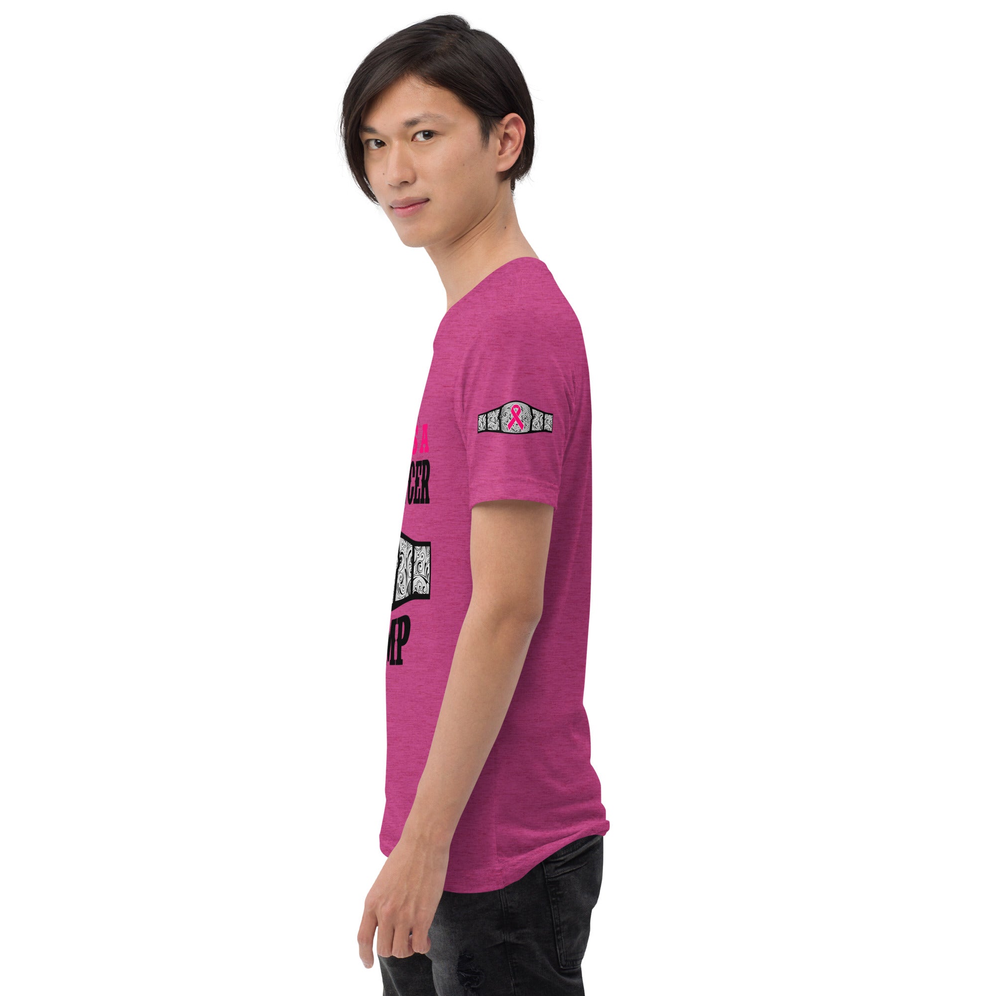 "My Cousin Is A Breast Cancer Champ" Tri-Blend T-Shirt