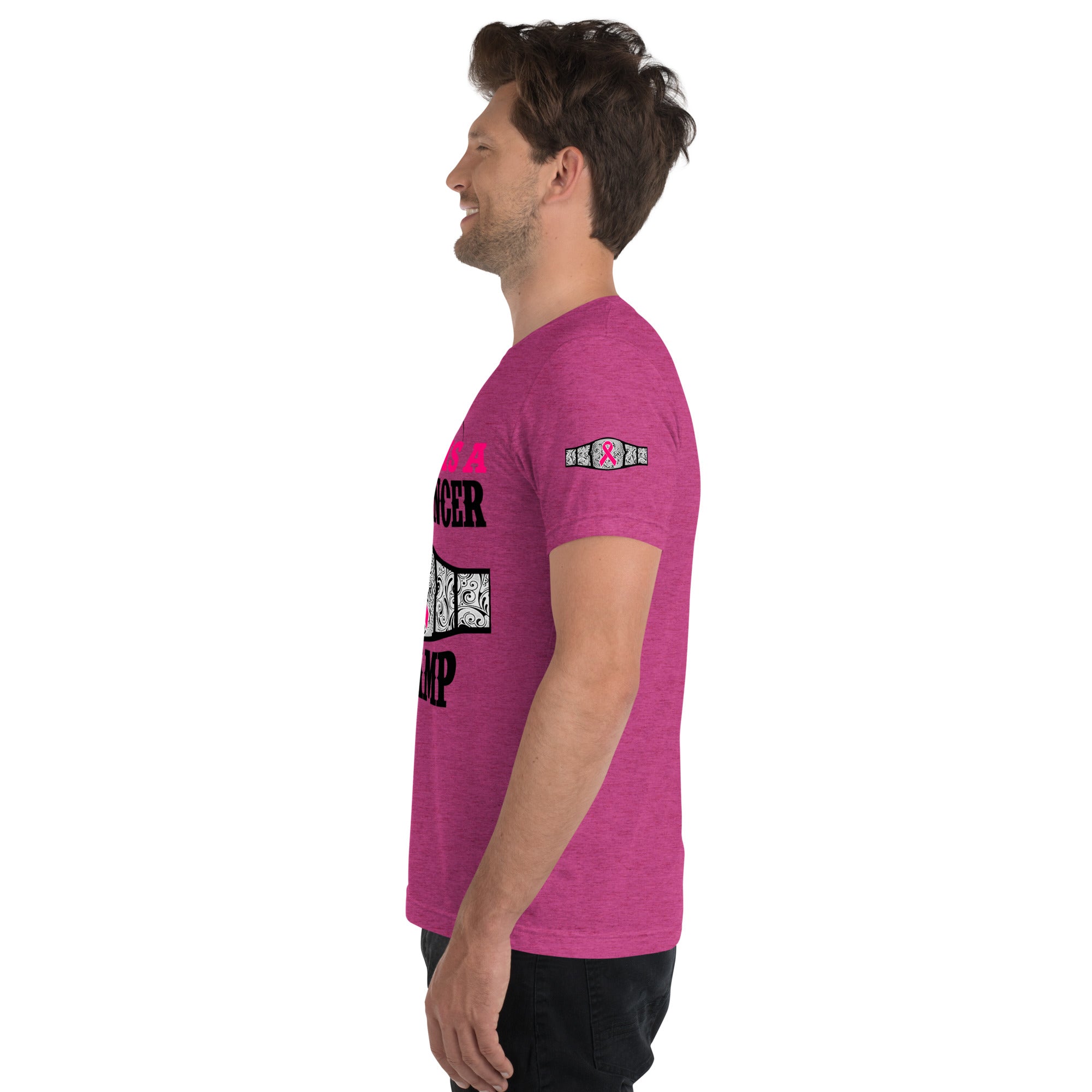 "My Granny Is A Breast Cancer Champ" Tri-Blend T-Shirt