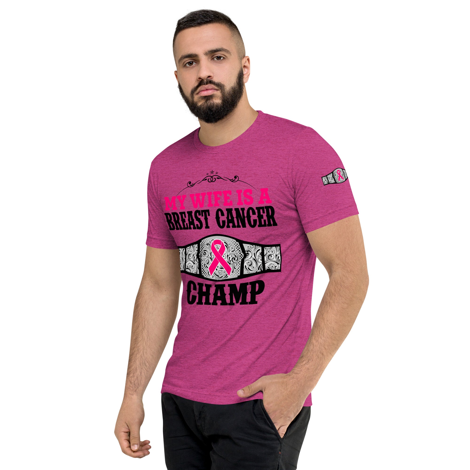 "My Wife Is A Breast Cancer Champ" T-Shirt Collection