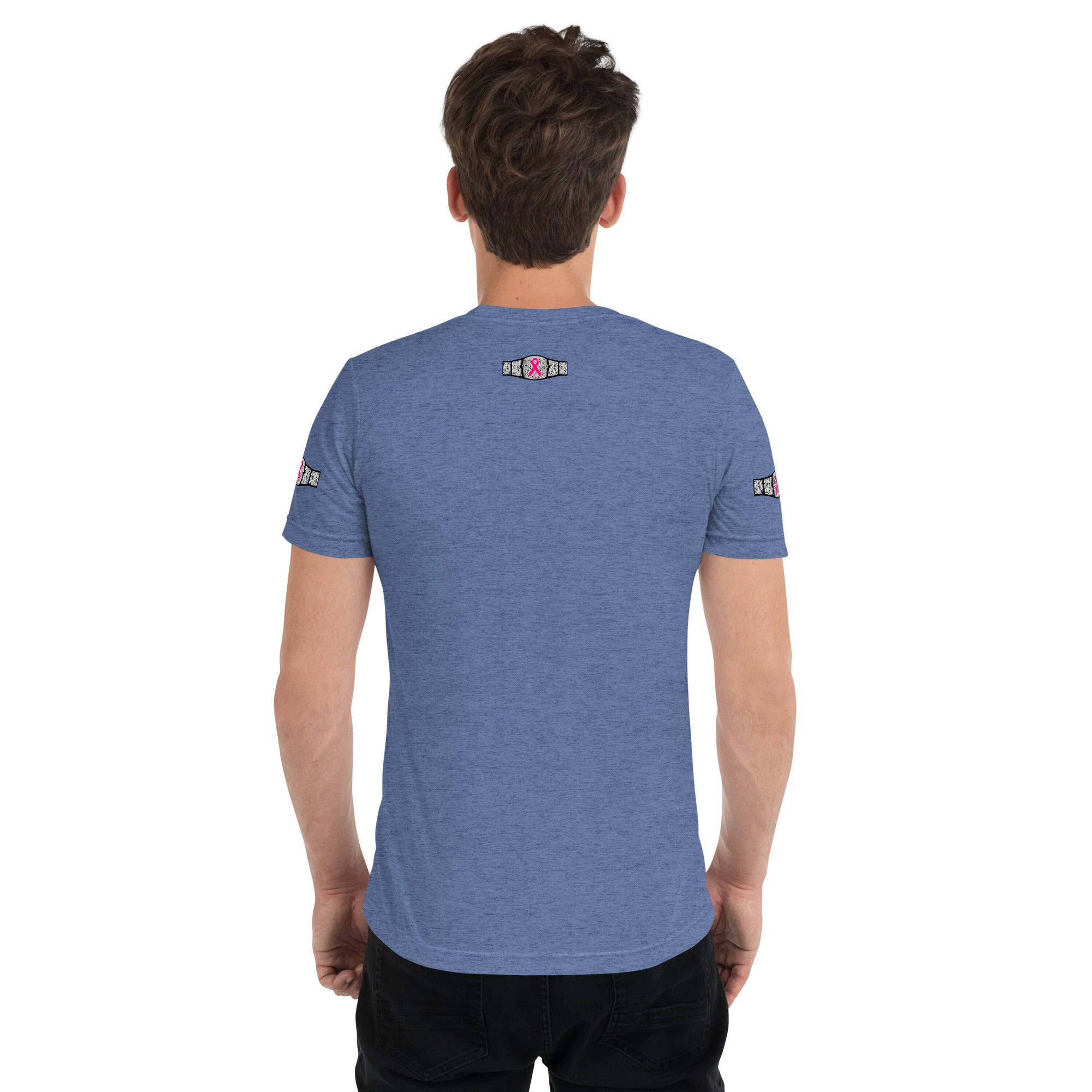 "My Granny Is A Breast Cancer Champ" Tri-Blend T-Shirt