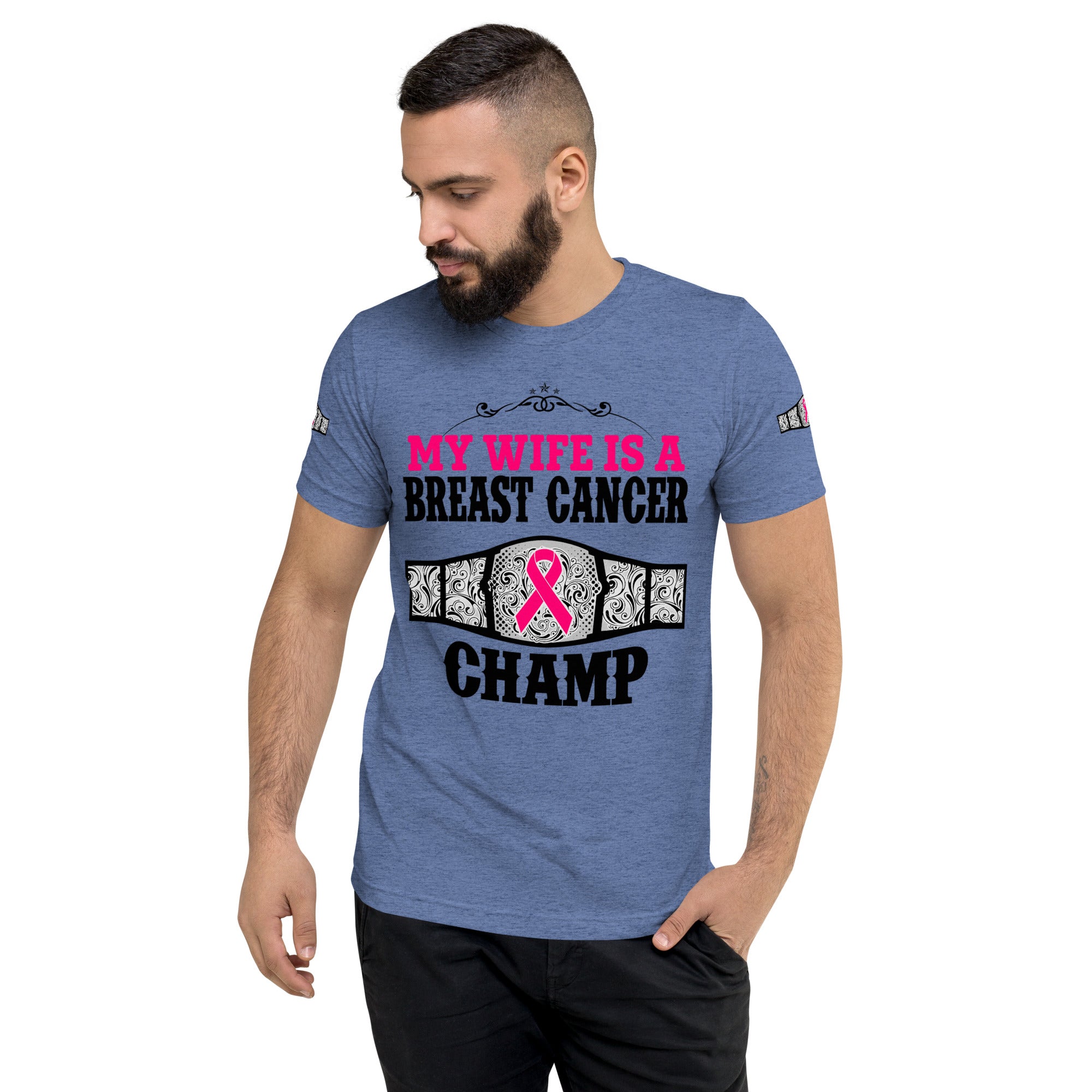 "My Wife Is A Breast Cancer Champ" T-Shirt Collection