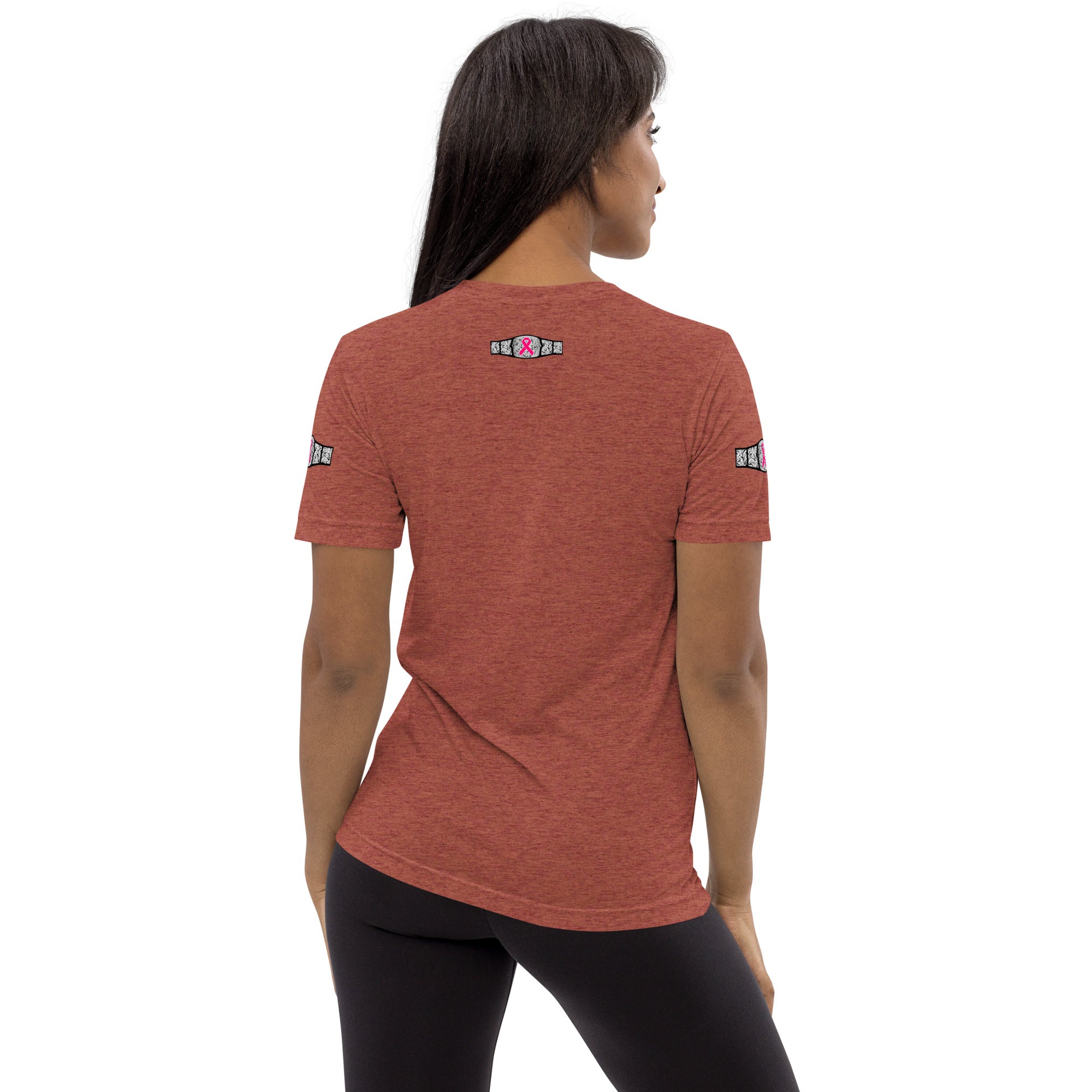 "My Sister Is A Breast Cancer Champ" Tri-Blend T-Shirt