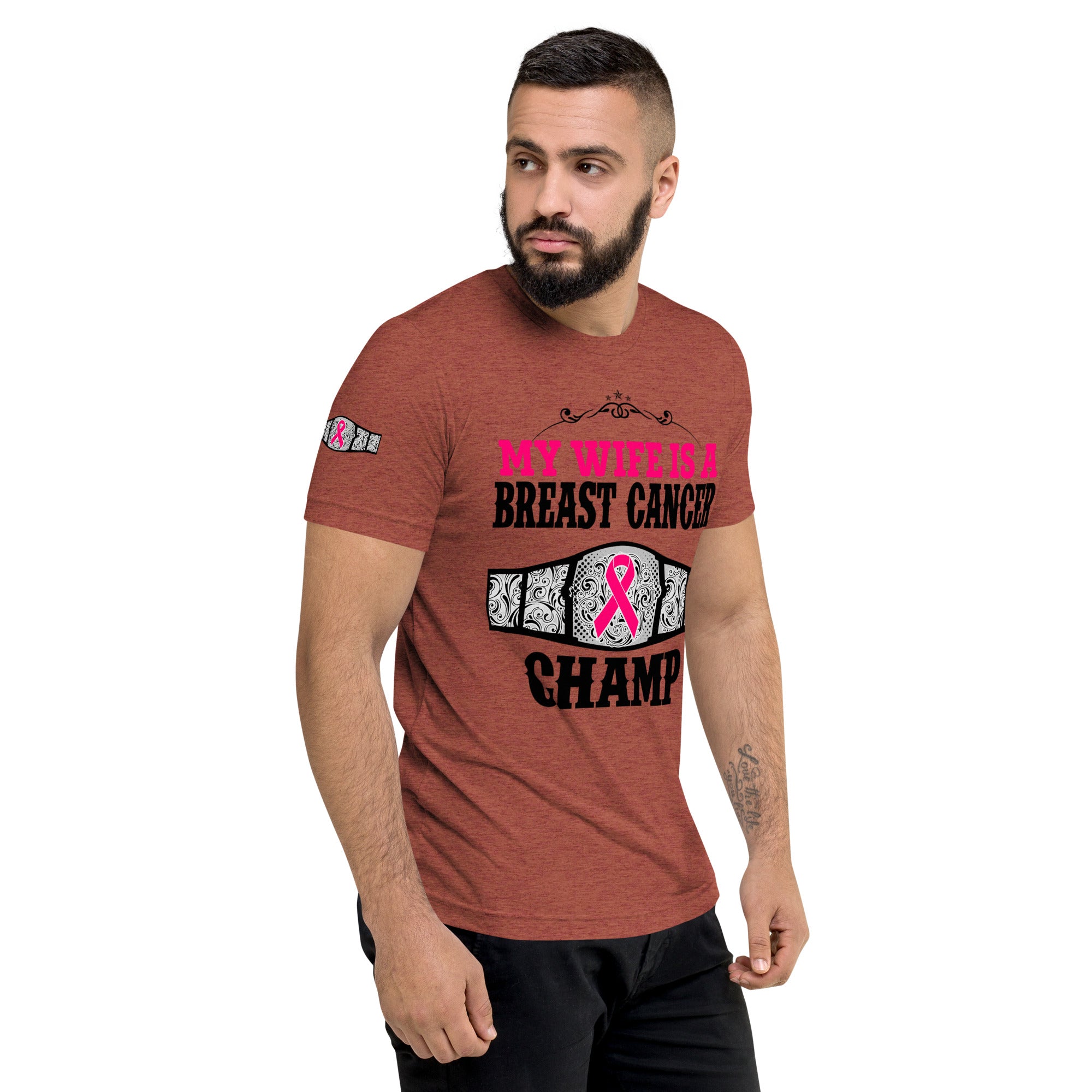 "My Wife Is A Breast Cancer Champ" T-Shirt Collection