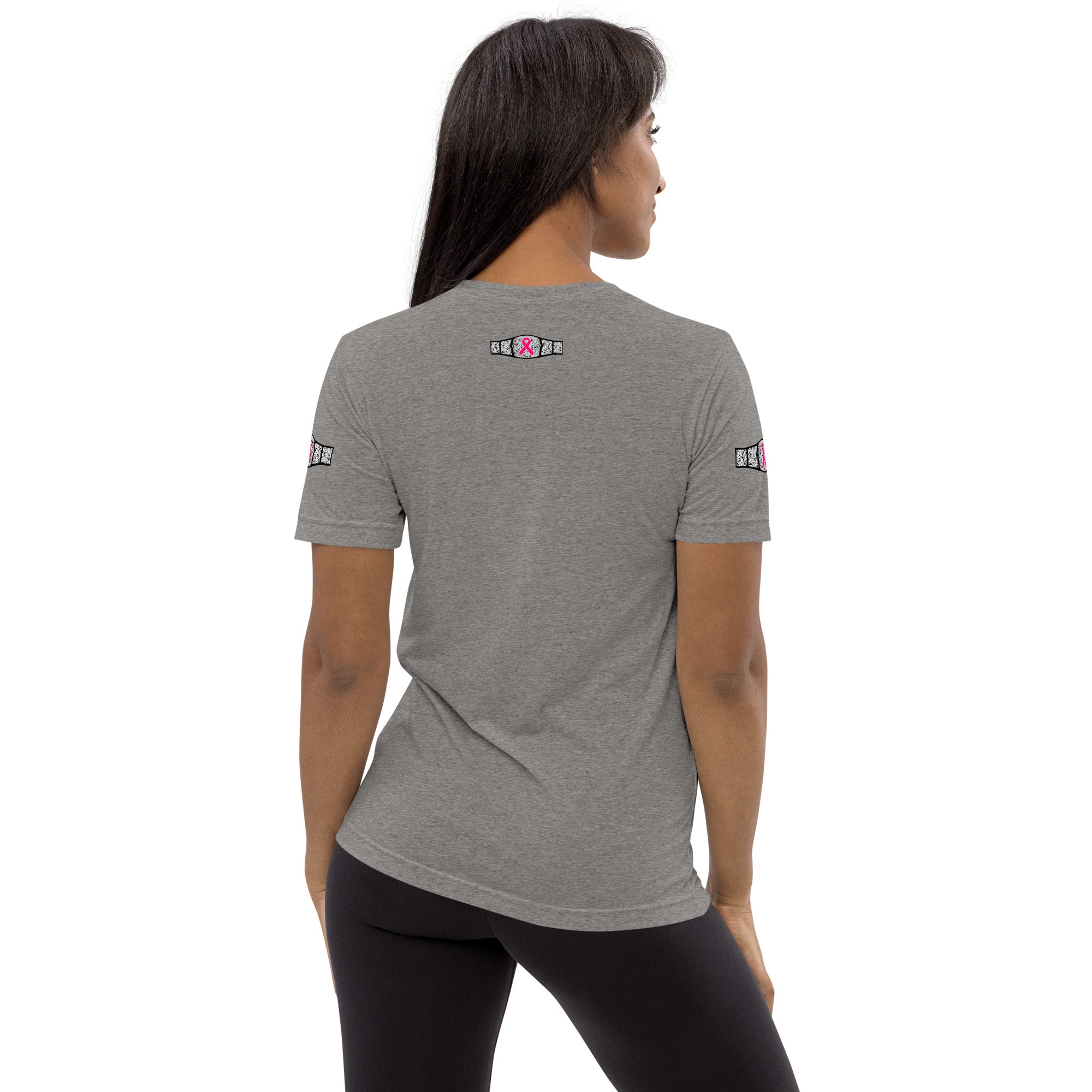 "My Sister Is A Breast Cancer Champ" Tri-Blend T-Shirt