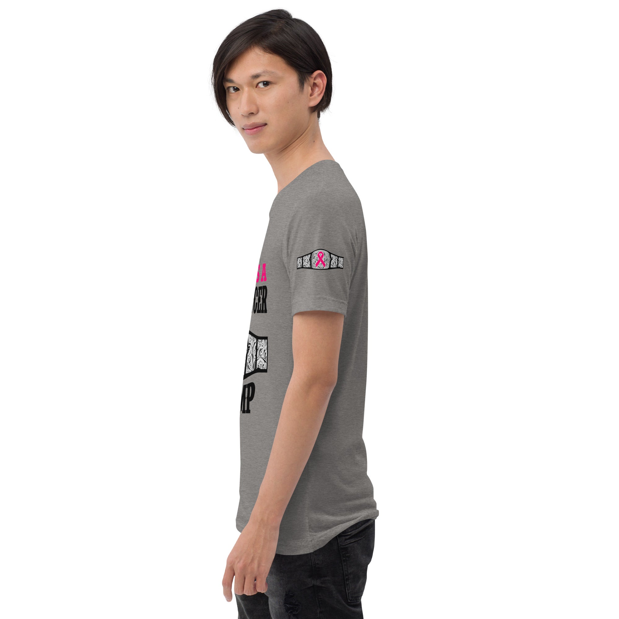 "My Cousin Is A Breast Cancer Champ" Tri-Blend T-Shirt