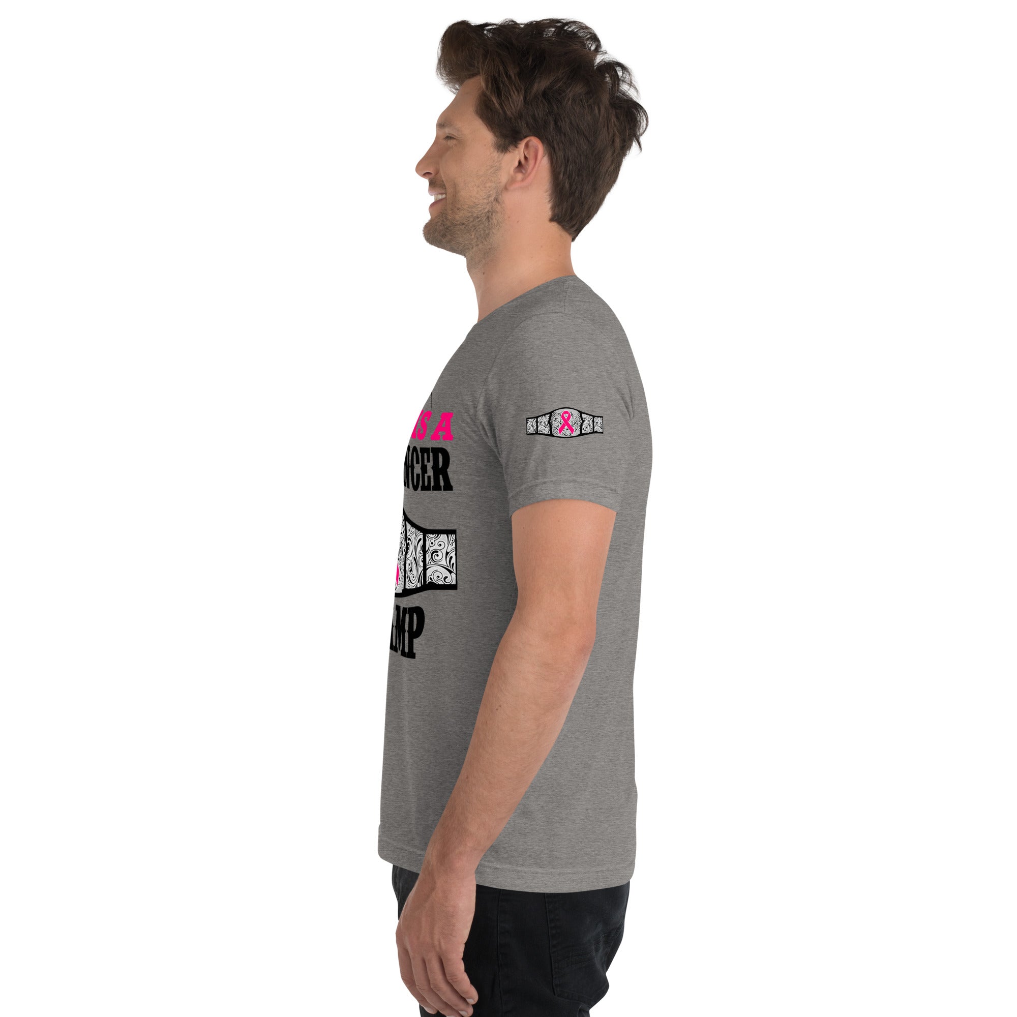 "My Granny Is A Breast Cancer Champ" Tri-Blend T-Shirt