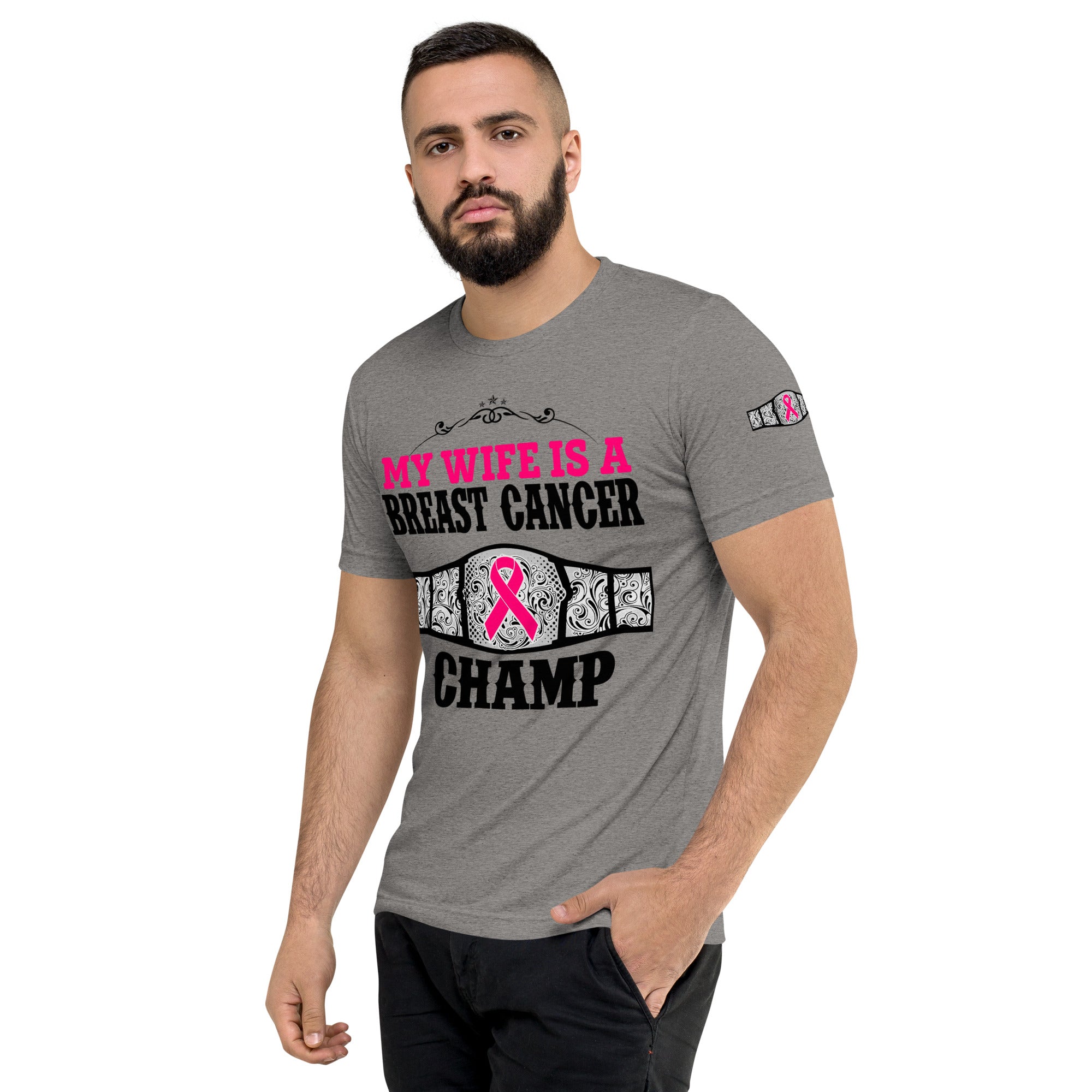 "My Wife Is A Breast Cancer Champ" T-Shirt Collection