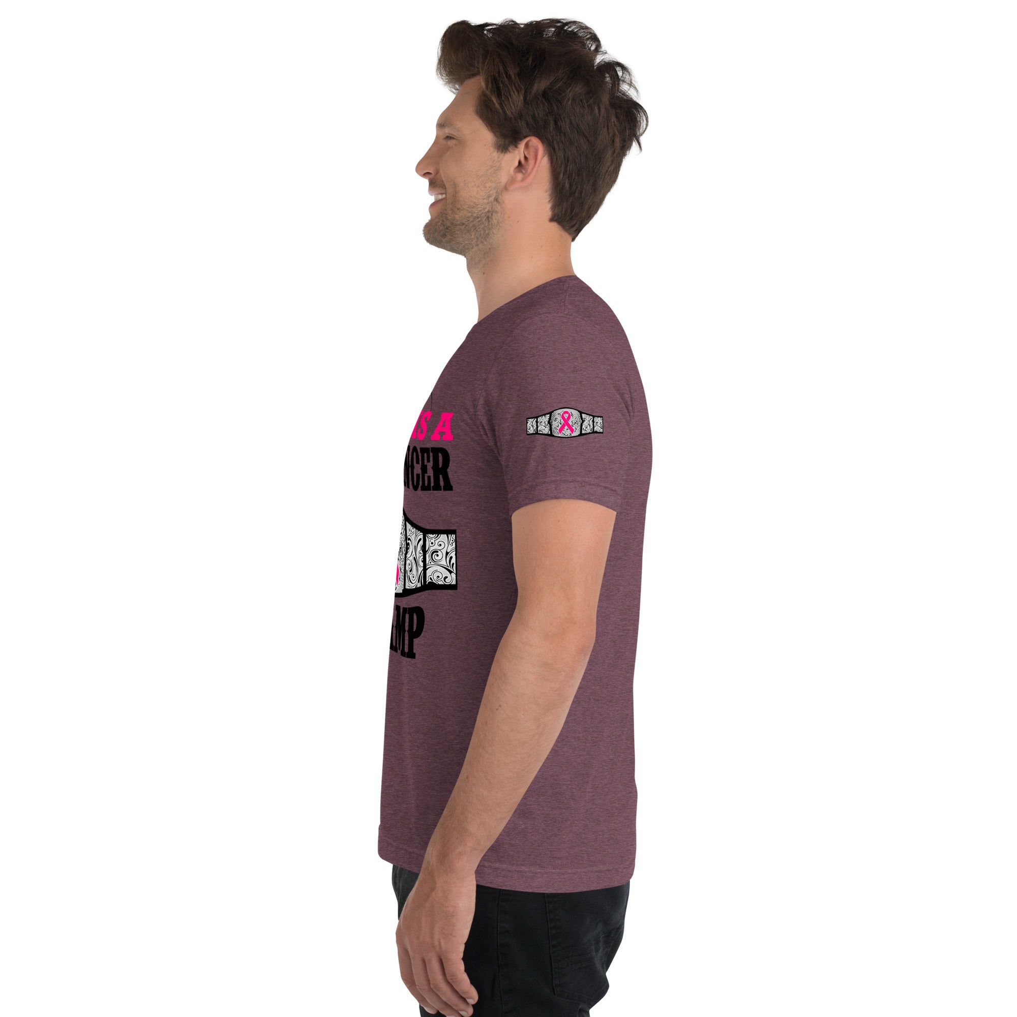 "My Granny Is A Breast Cancer Champ" Tri-Blend T-Shirt