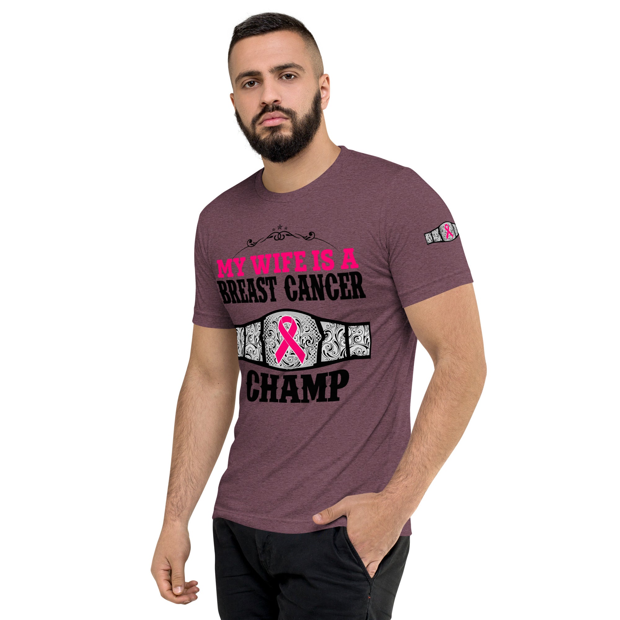 "My Wife Is A Breast Cancer Champ" T-Shirt Collection
