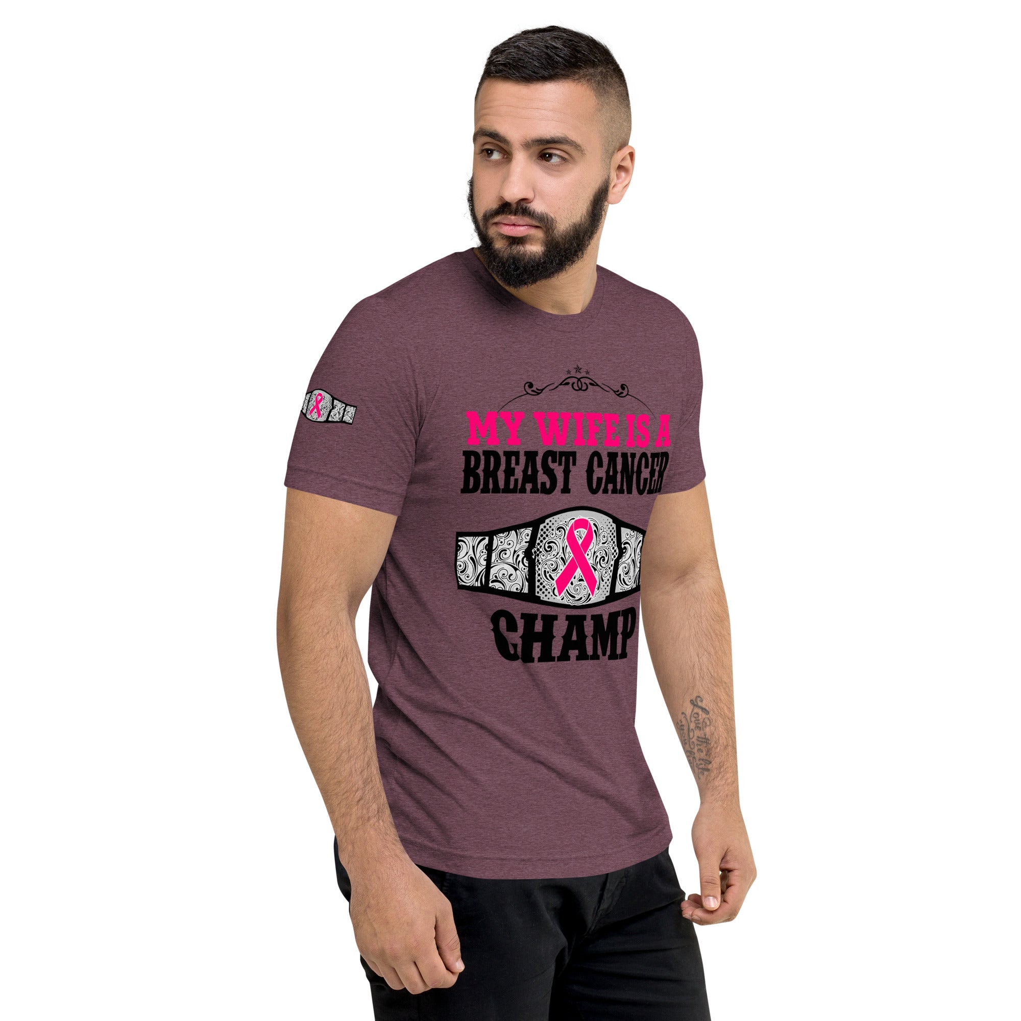 "My Wife Is A Breast Cancer Champ" T-Shirt Collection