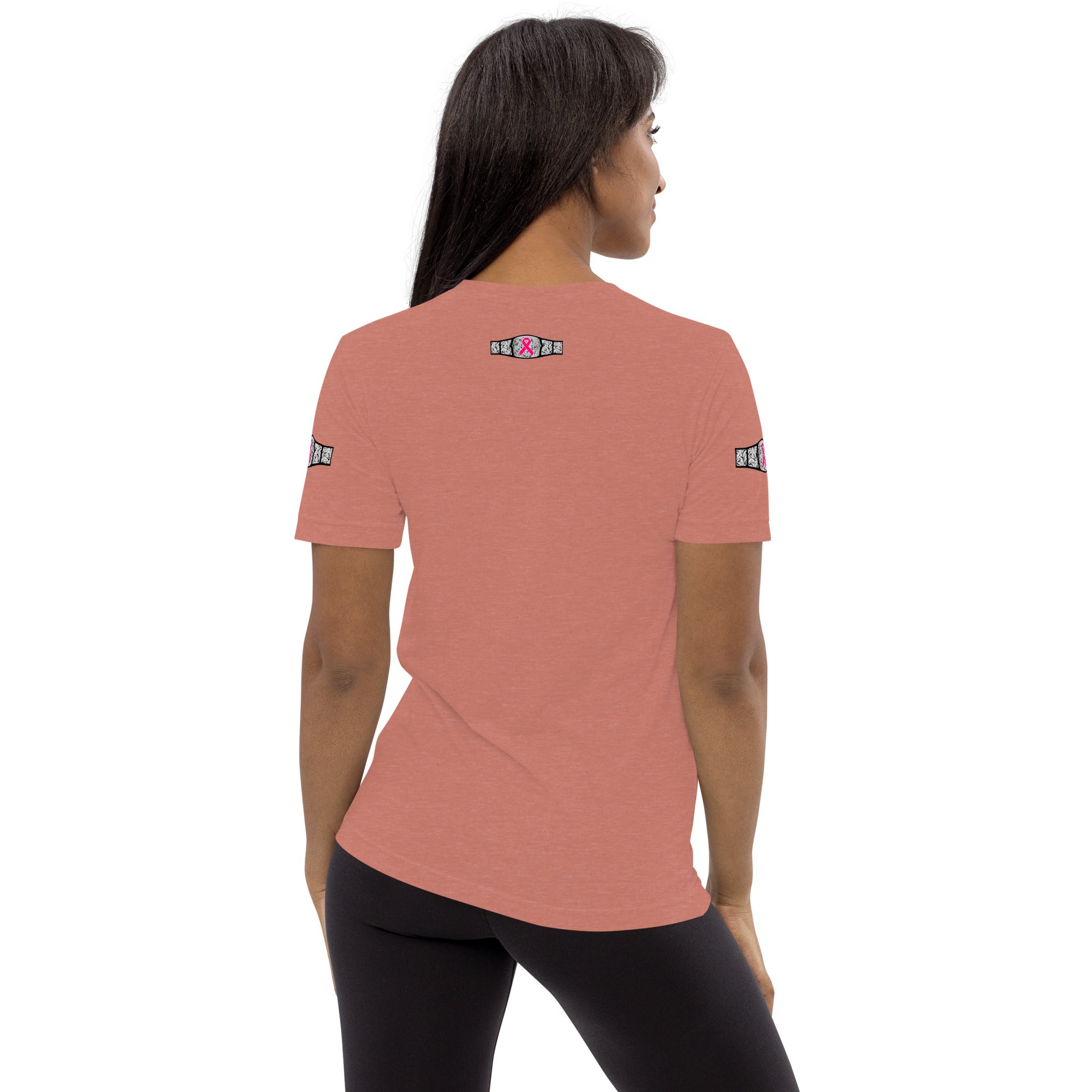 "My Sister Is A Breast Cancer Champ" Tri-Blend T-Shirt