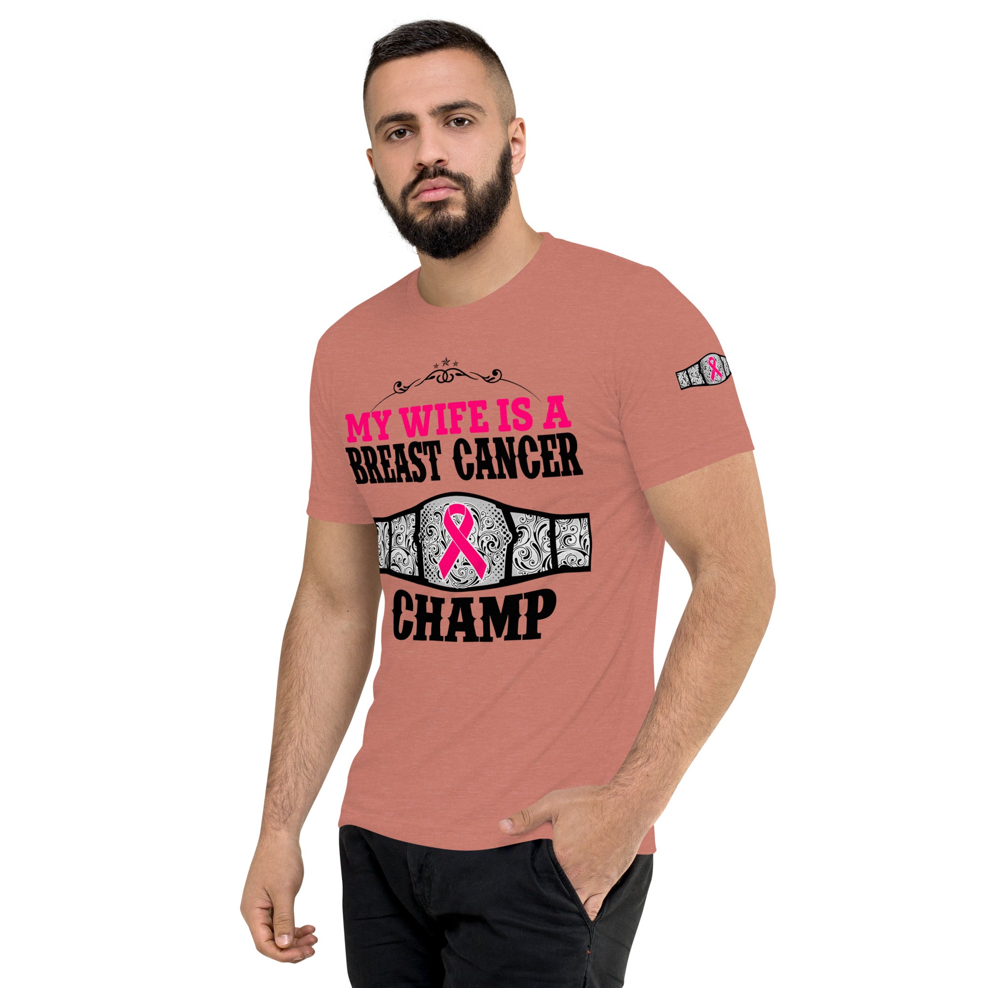 "My Wife Is A Breast Cancer Champ" T-Shirt Collection