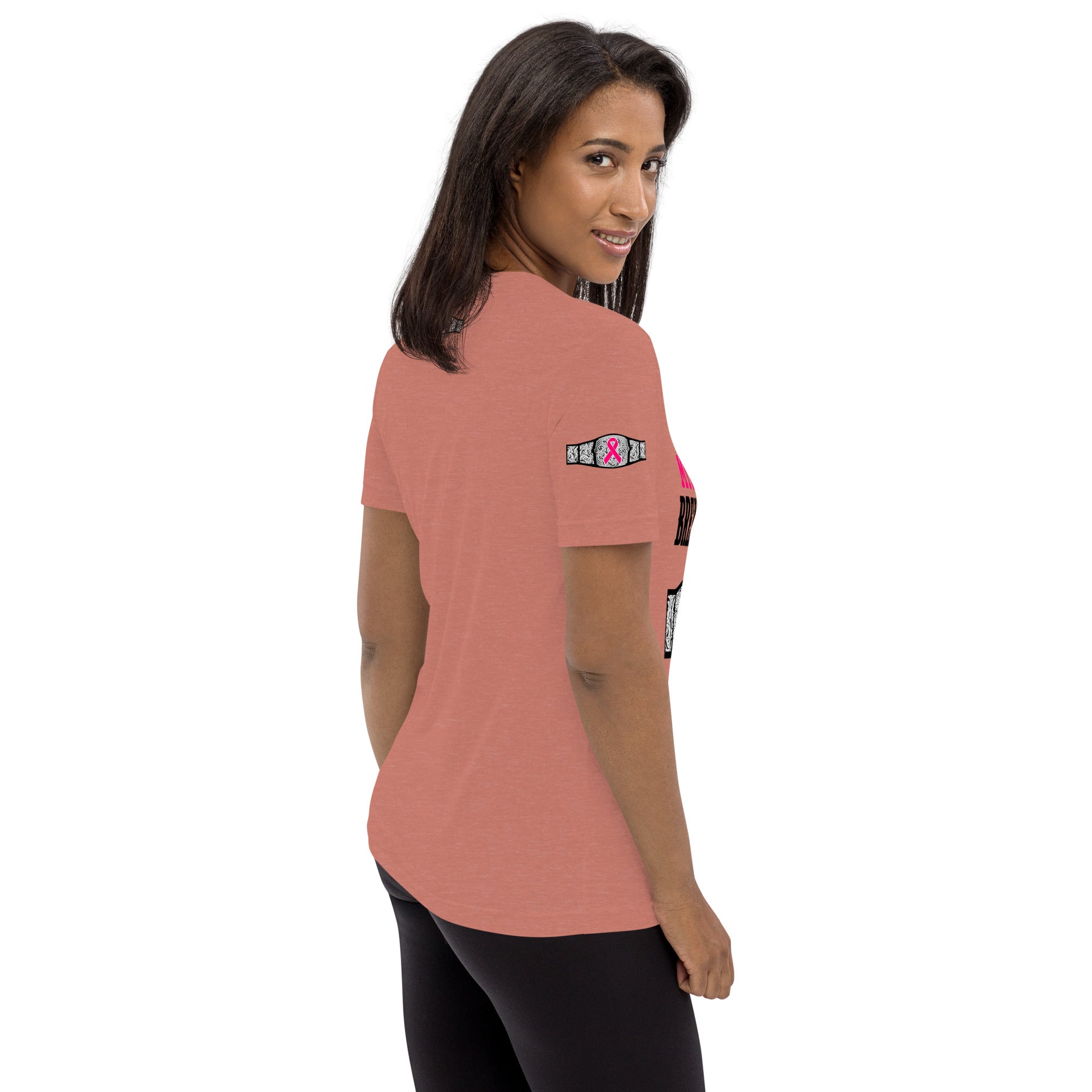 "My Sister Is A Breast Cancer Champ" Tri-Blend T-Shirt
