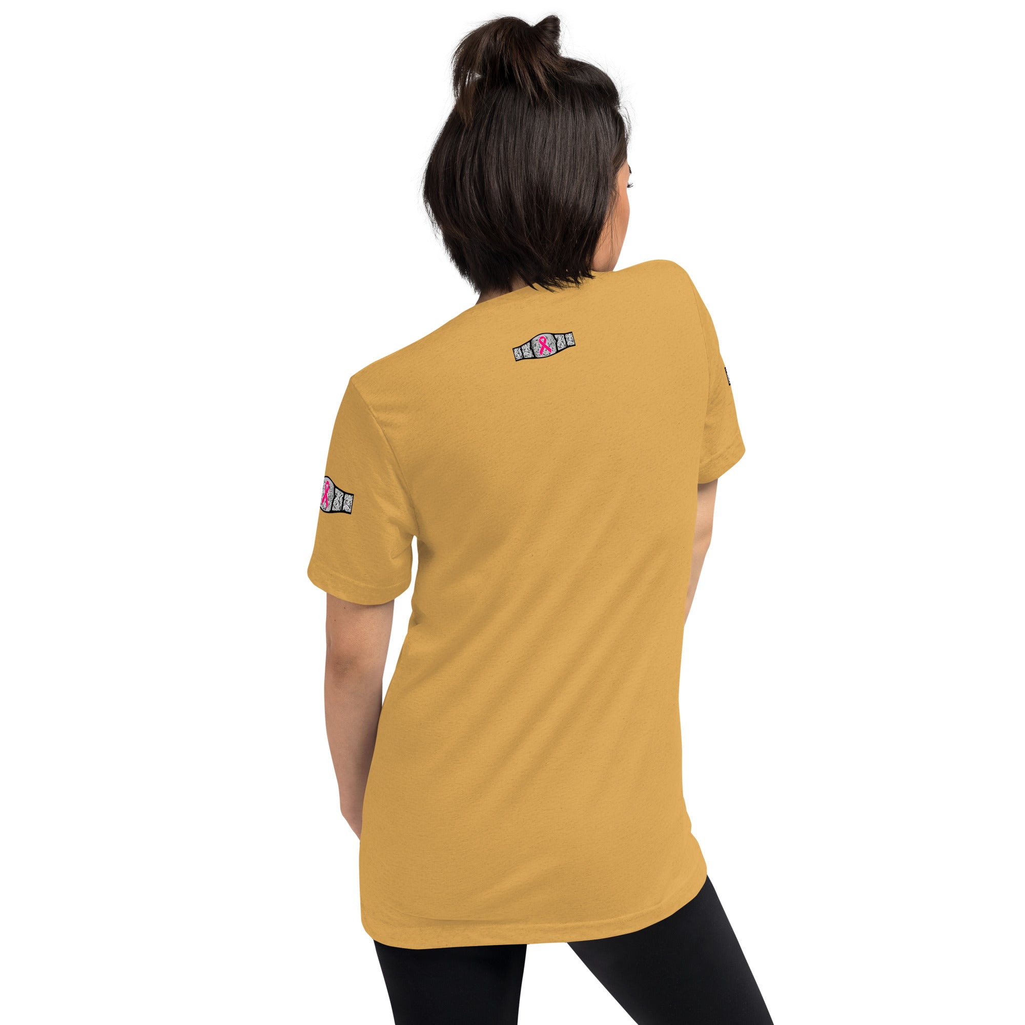 "I Am A Breast Cancer Champion" Short sleeve t-shirt