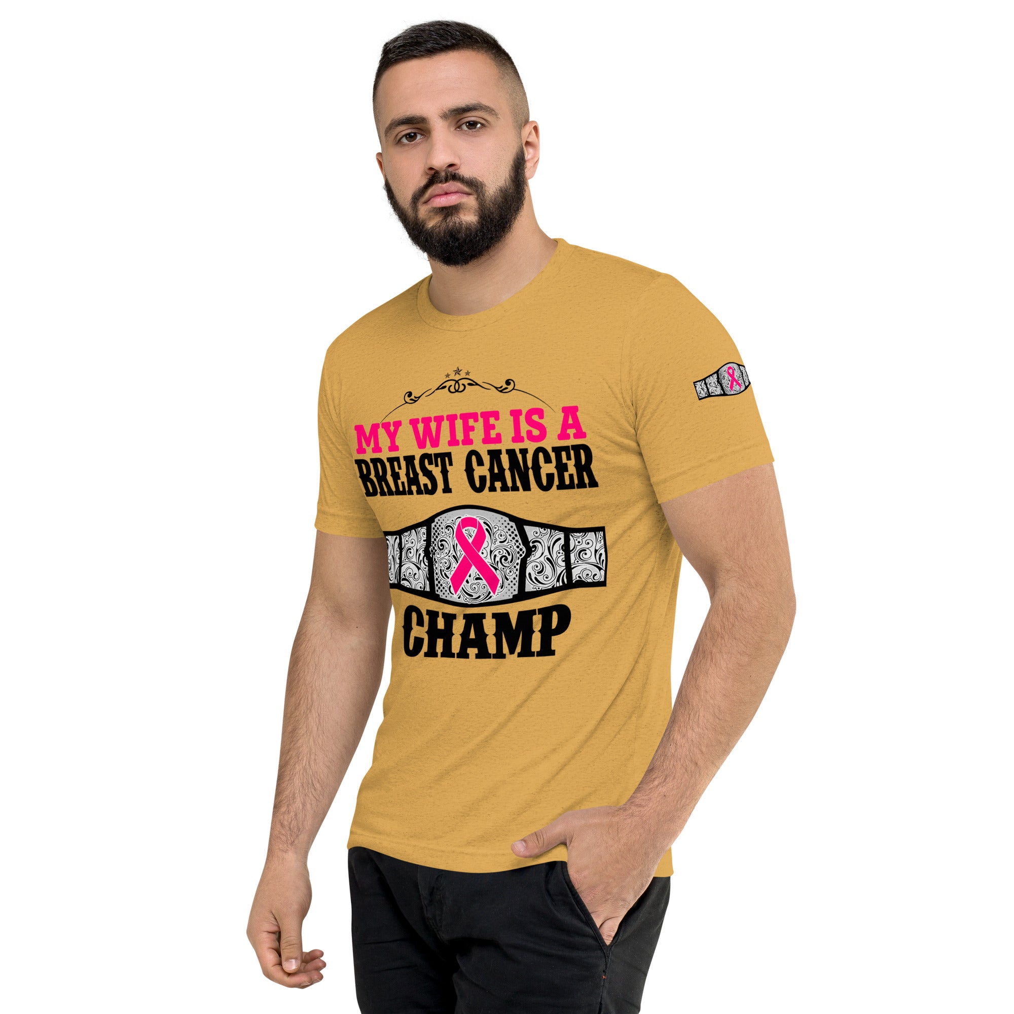 "My Wife Is A Breast Cancer Champ" T-Shirt Collection