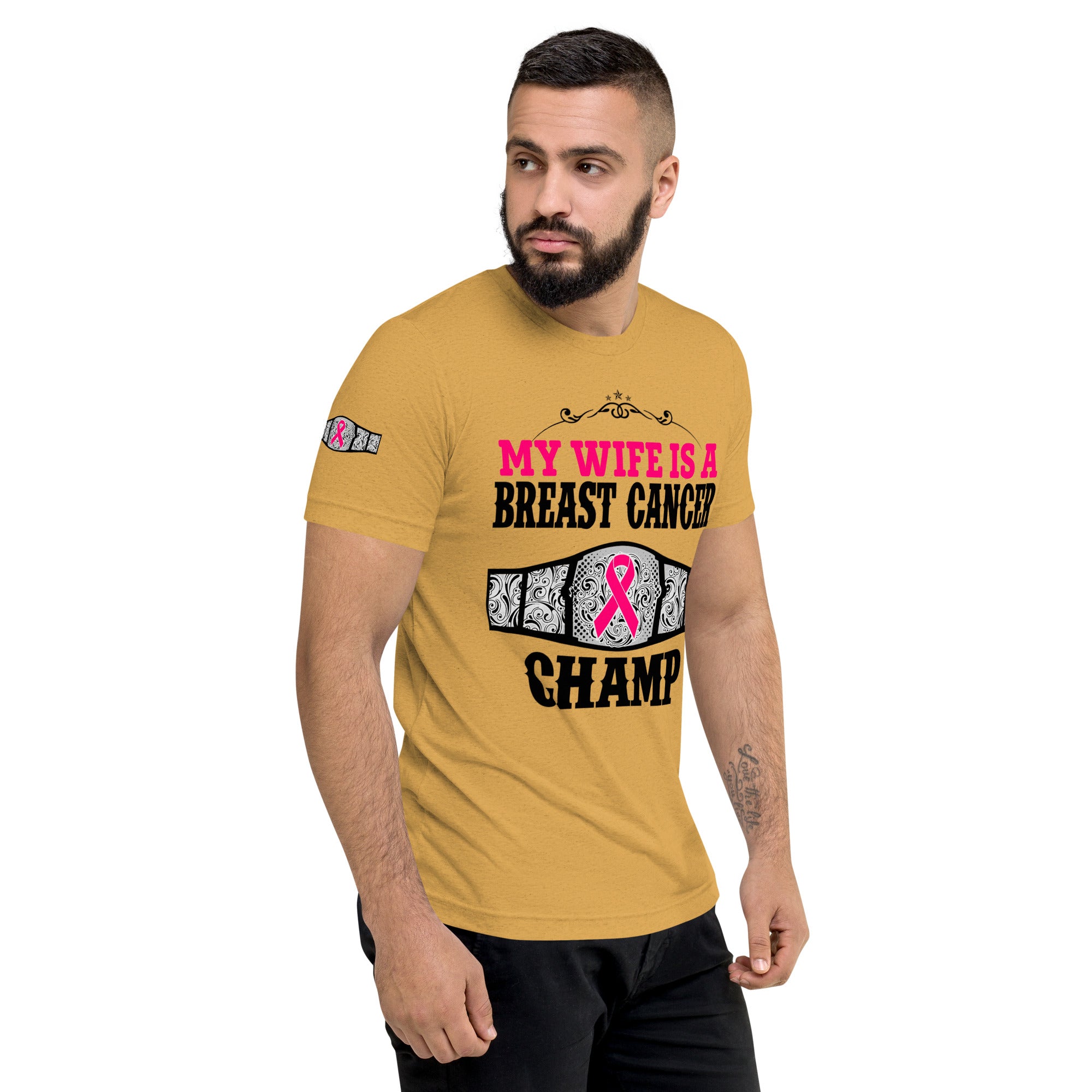 "My Wife Is A Breast Cancer Champ" T-Shirt Collection