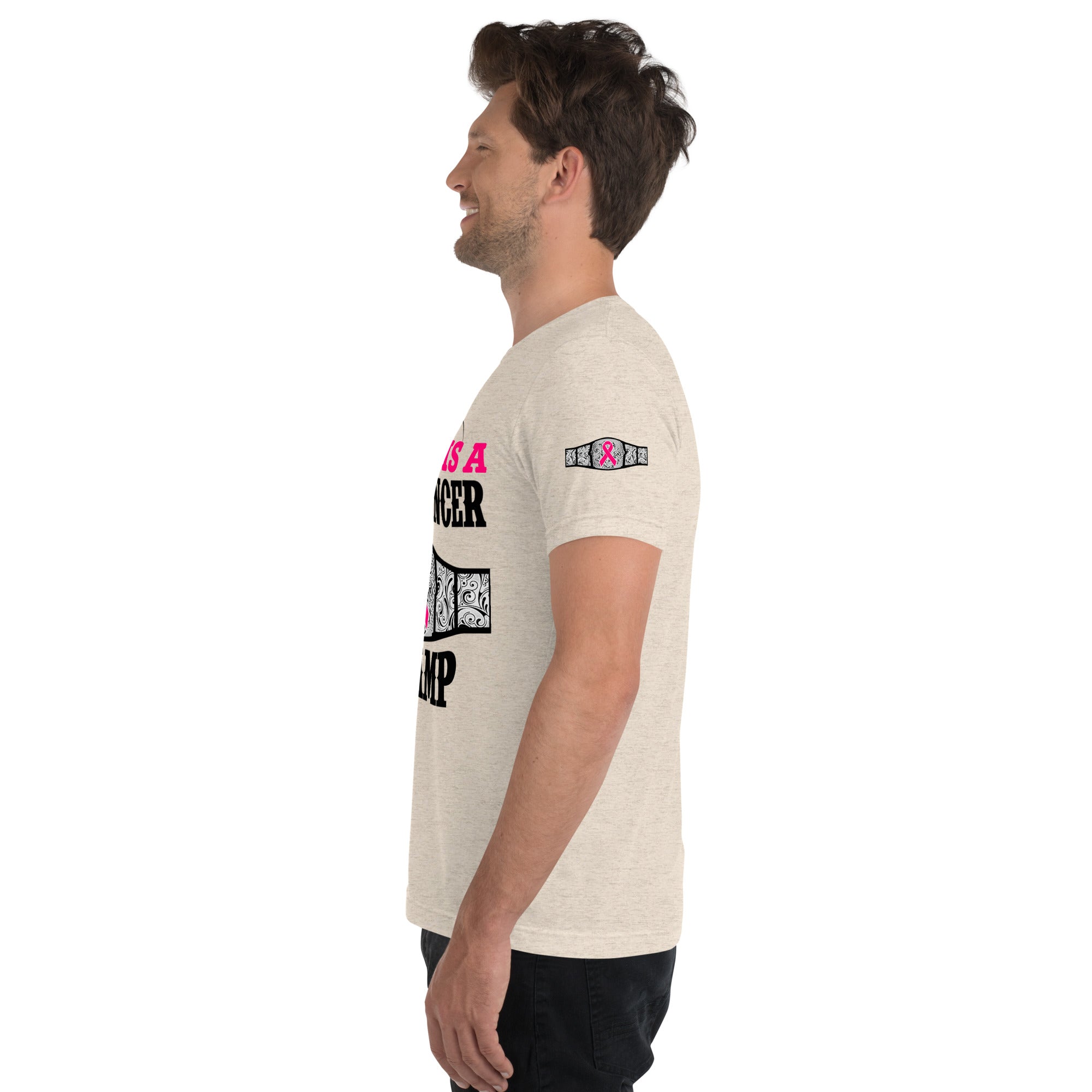 "My Granny Is A Breast Cancer Champ" Tri-Blend T-Shirt
