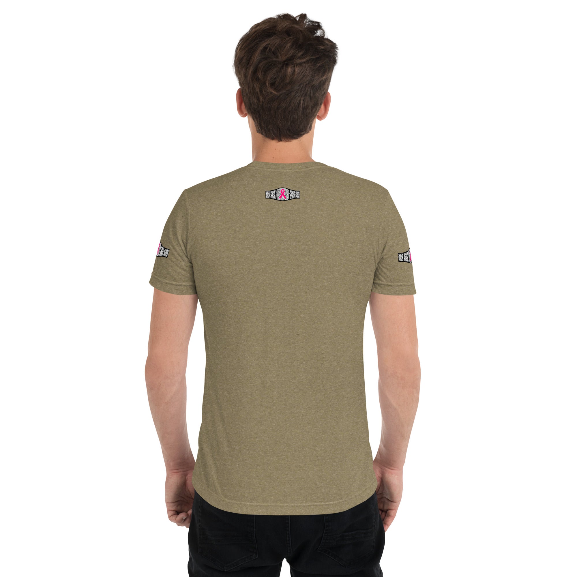 "My Granny Is A Breast Cancer Champ" Tri-Blend T-Shirt