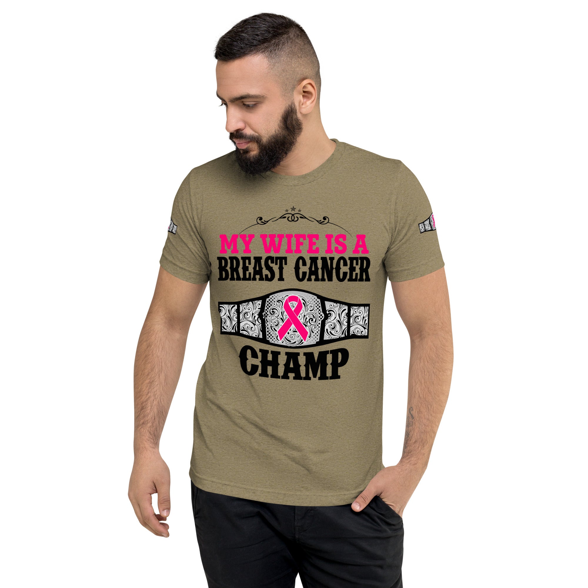 "My Wife Is A Breast Cancer Champ" T-Shirt Collection