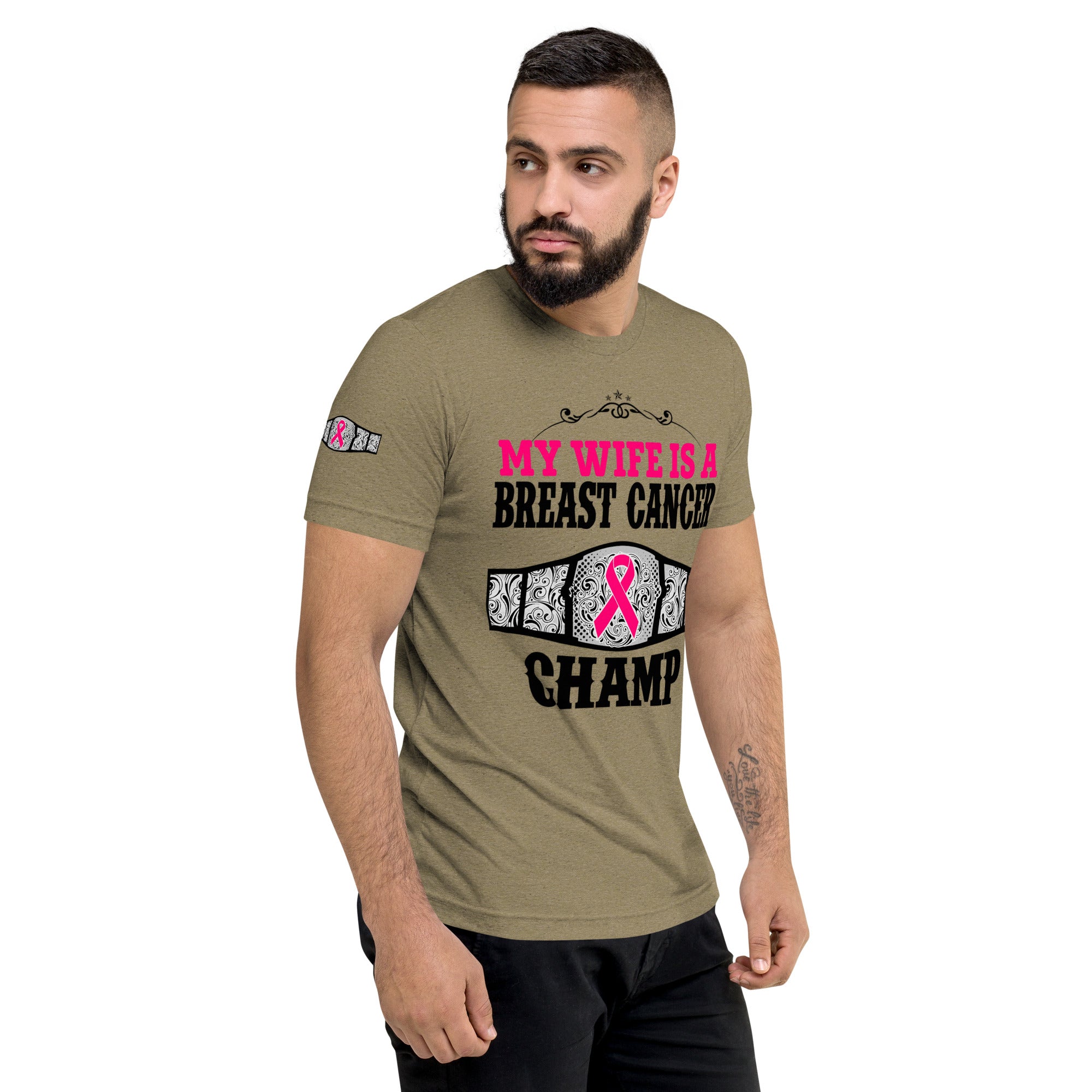 "My Wife Is A Breast Cancer Champ" T-Shirt Collection