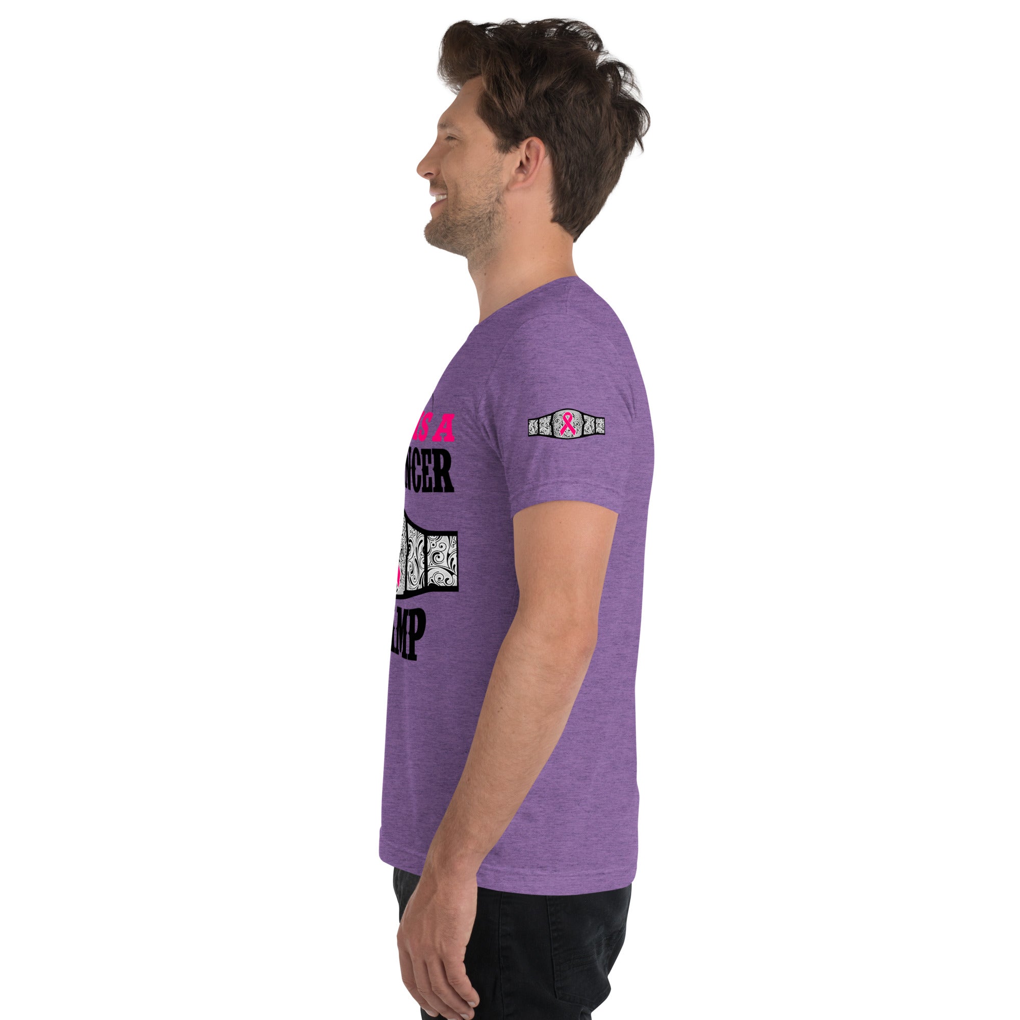 "My Granny Is A Breast Cancer Champ" Tri-Blend T-Shirt