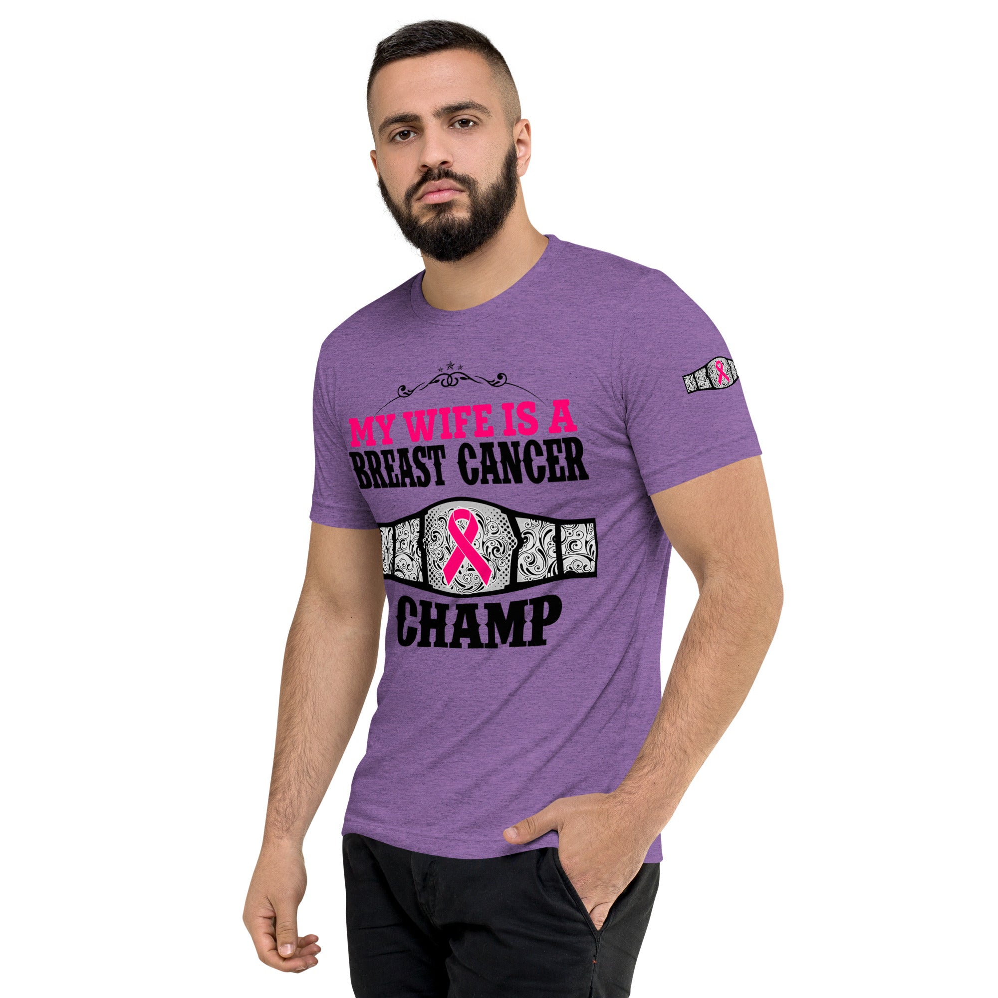 "My Wife Is A Breast Cancer Champ" T-Shirt Collection