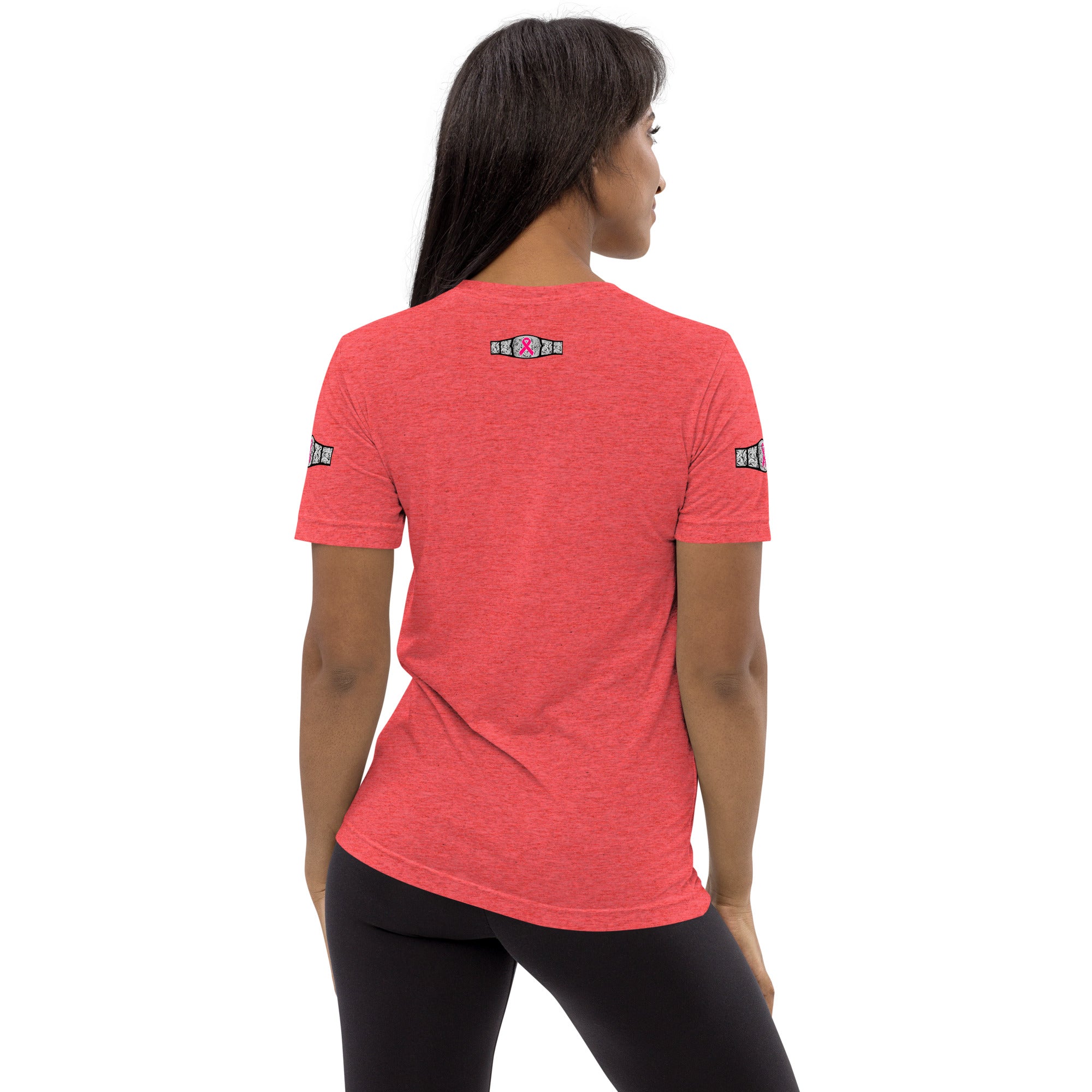 "My Sister Is A Breast Cancer Champ" Tri-Blend T-Shirt