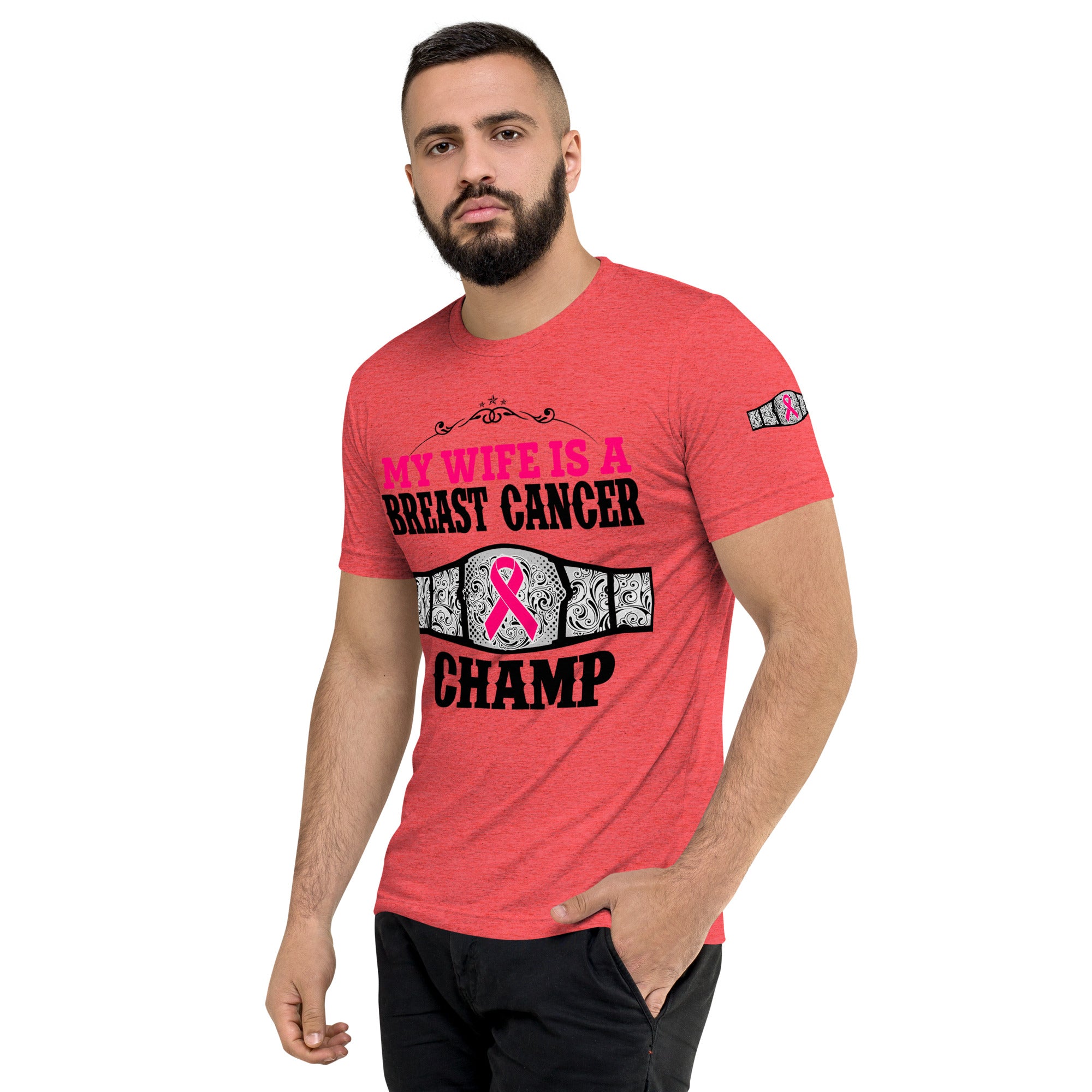 "My Wife Is A Breast Cancer Champ" T-Shirt Collection