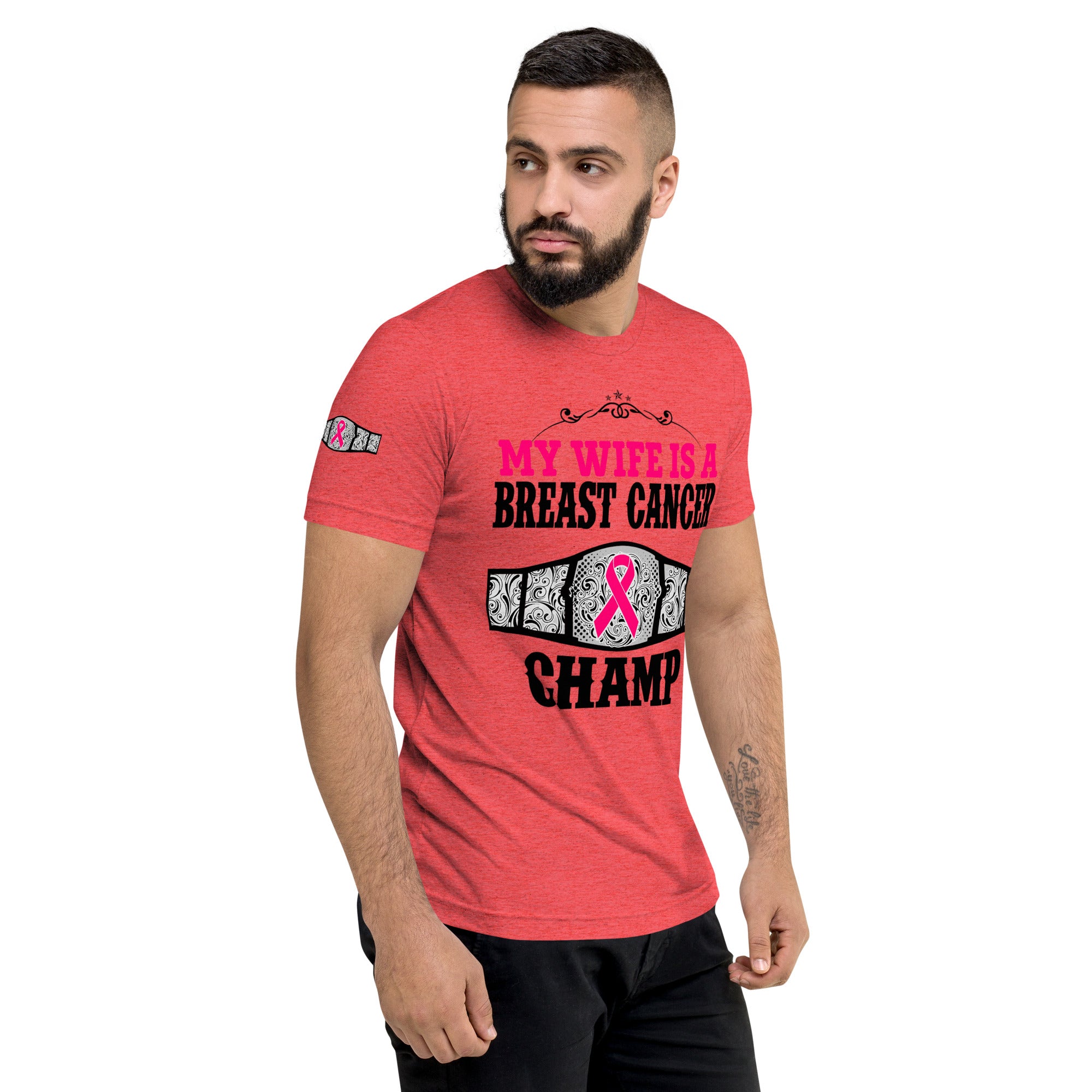 "My Wife Is A Breast Cancer Champ" T-Shirt Collection