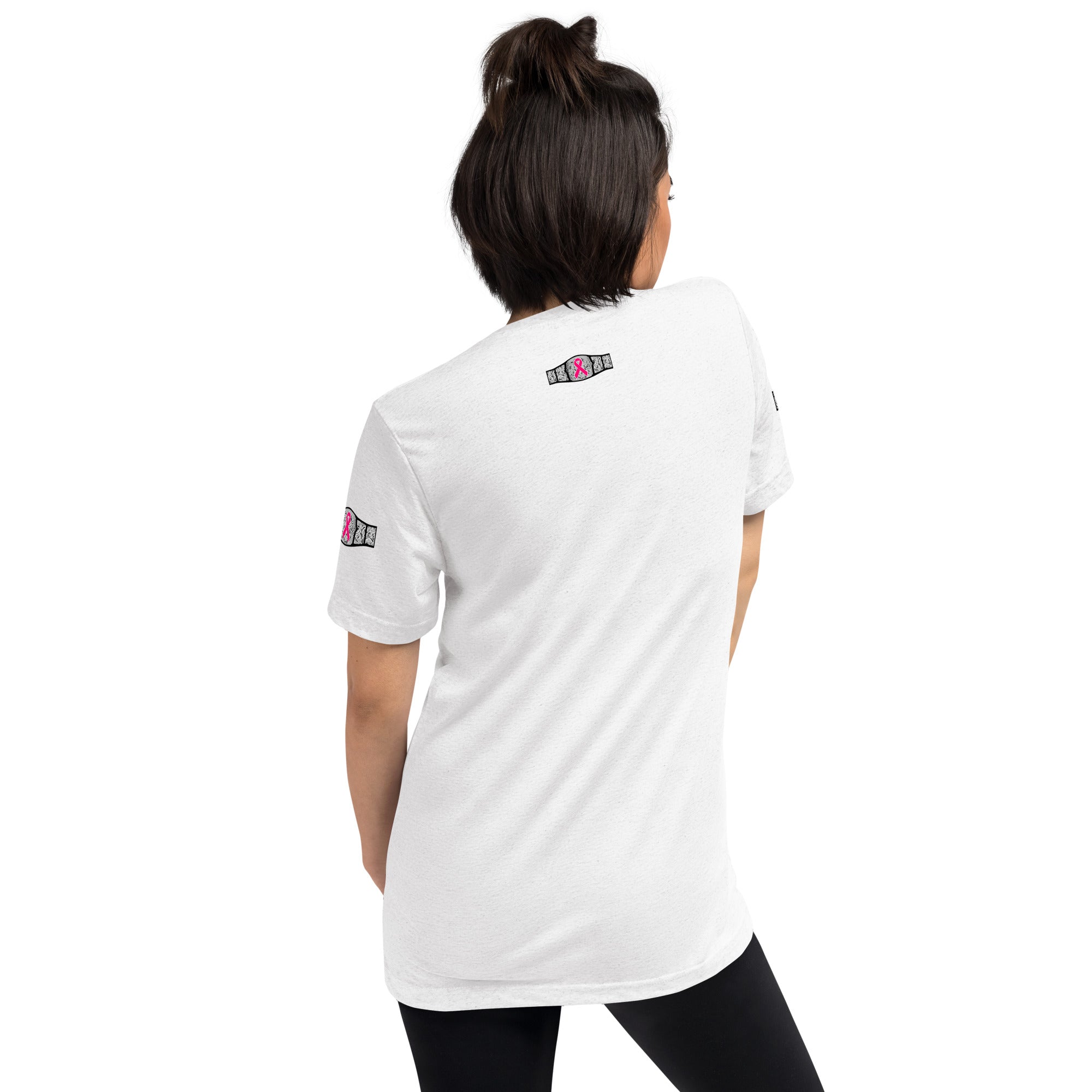 "I Am A Breast Cancer Champion" Short sleeve t-shirt